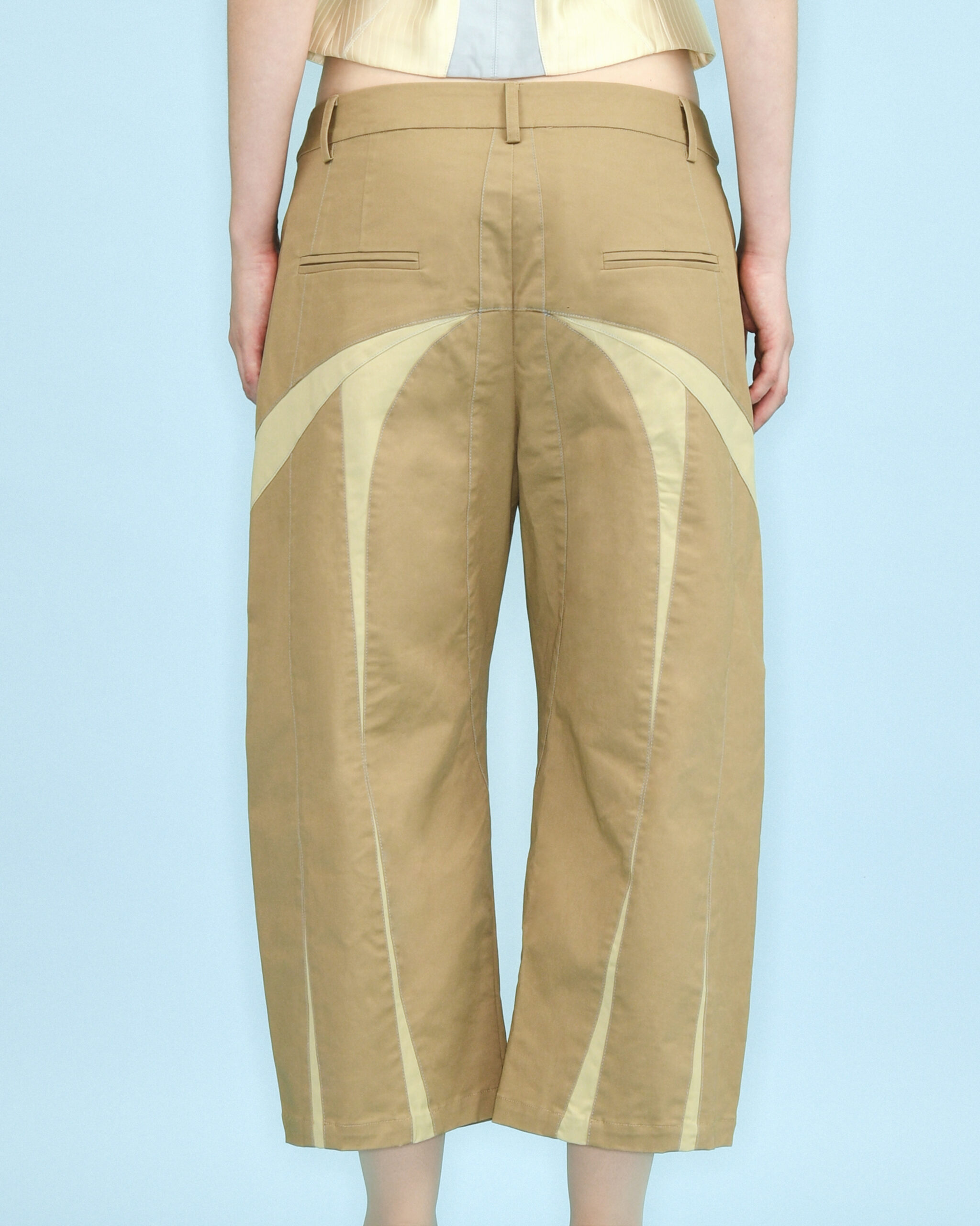 Crescent Pants Beige/Cream - Image 4