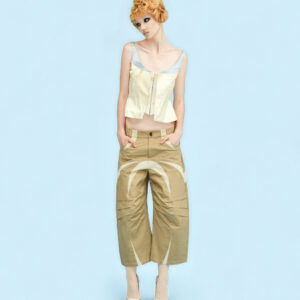 Crescent Pants Beige/Cream