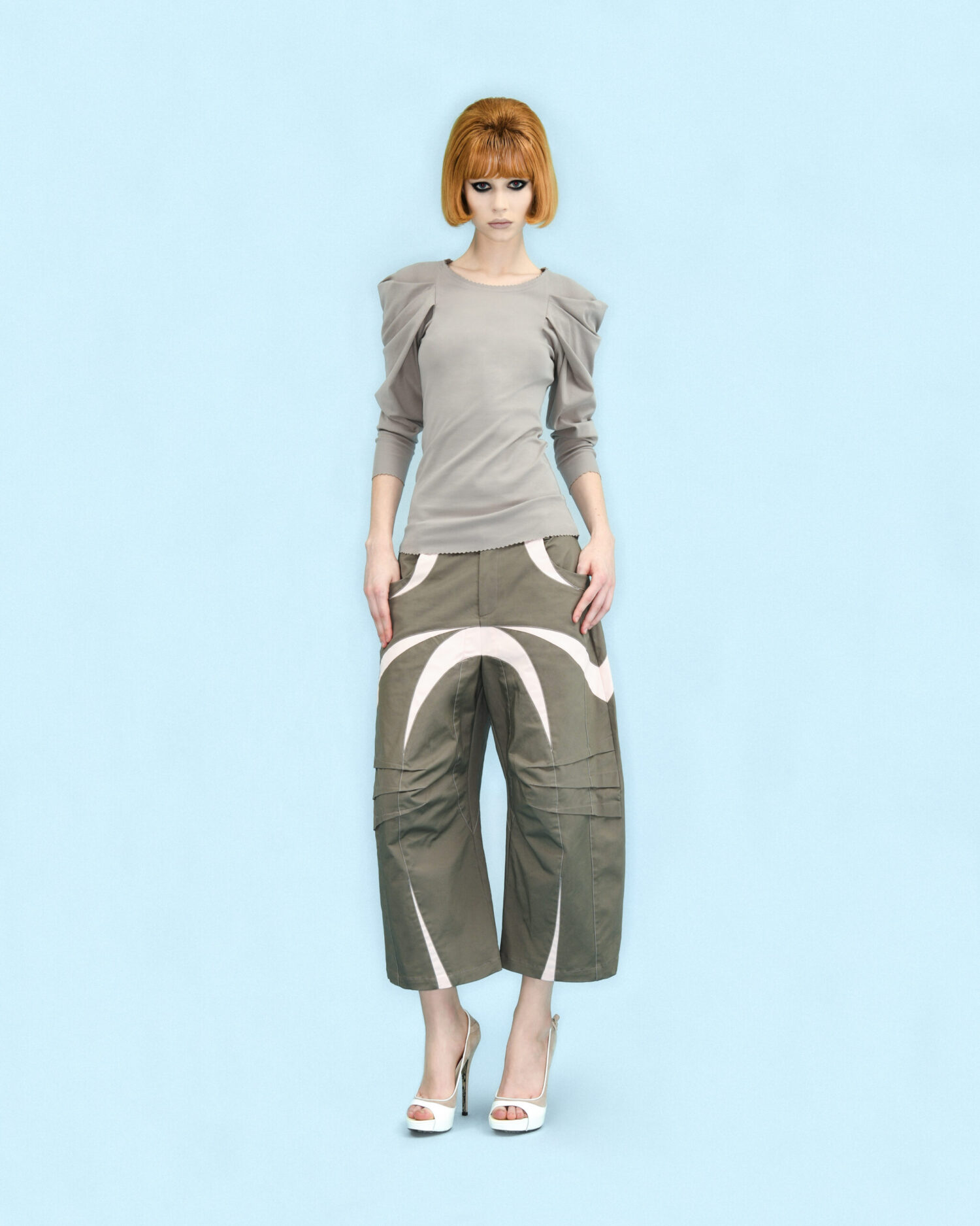 Wing Top/Rose Grey