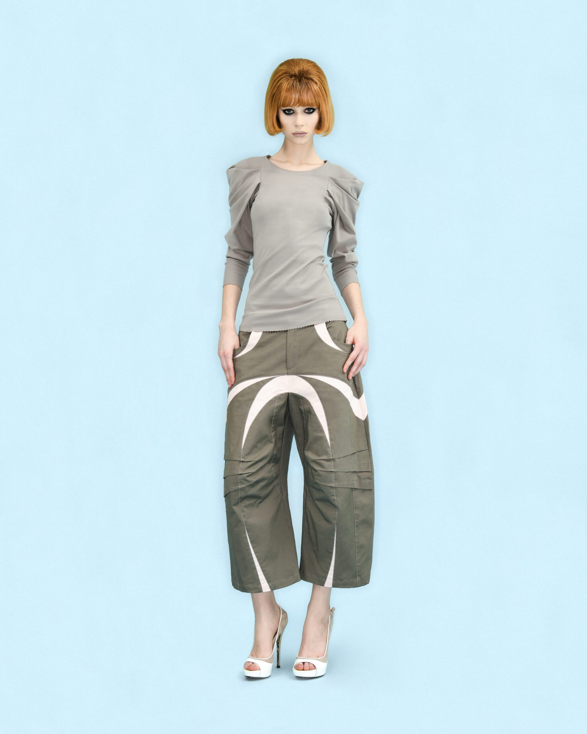 Wing Top/Rose Grey