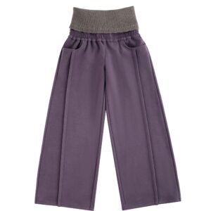 Fleeca Waist Wrap Pants (Purple)