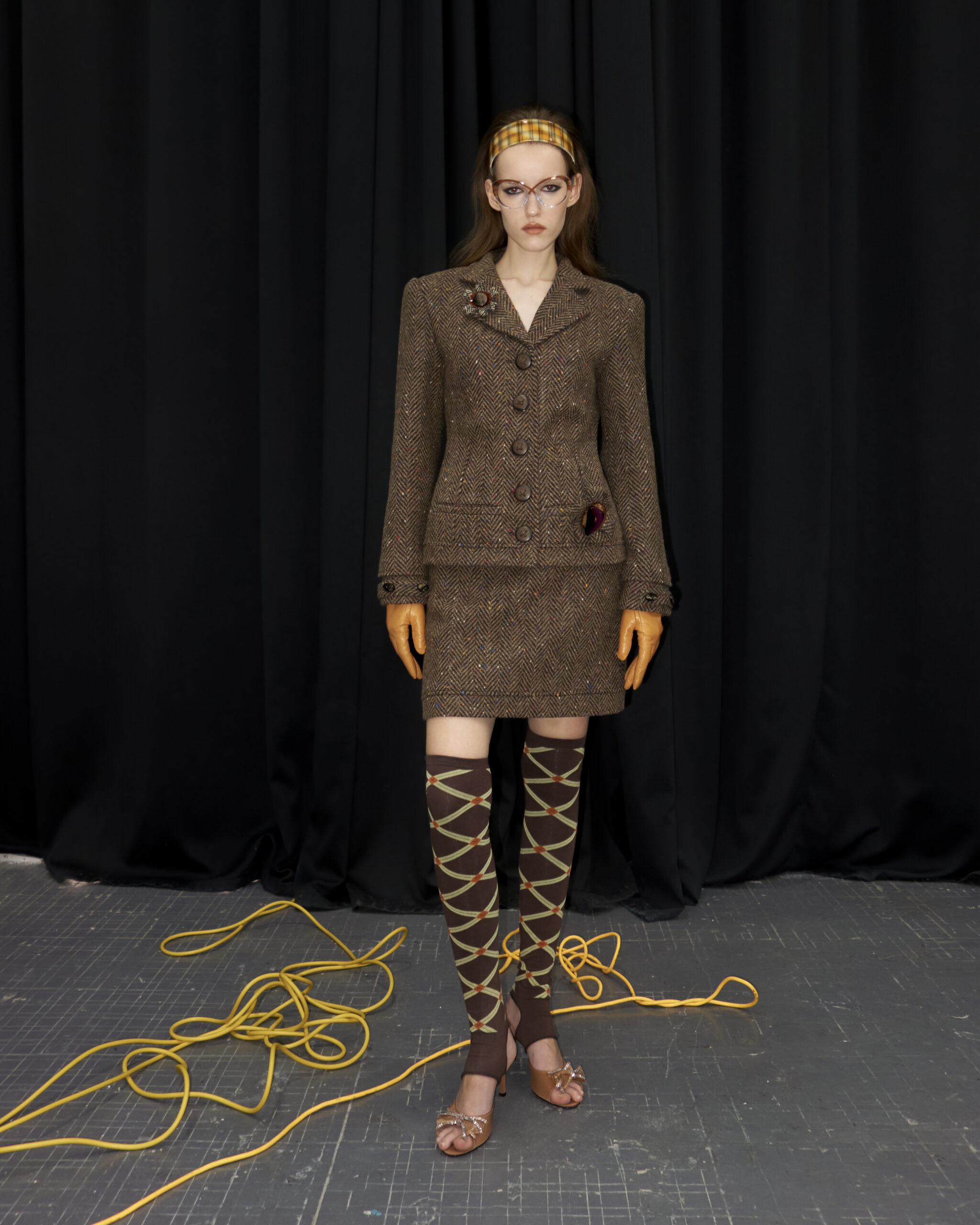 Sandy Wool Skirt - Image 2