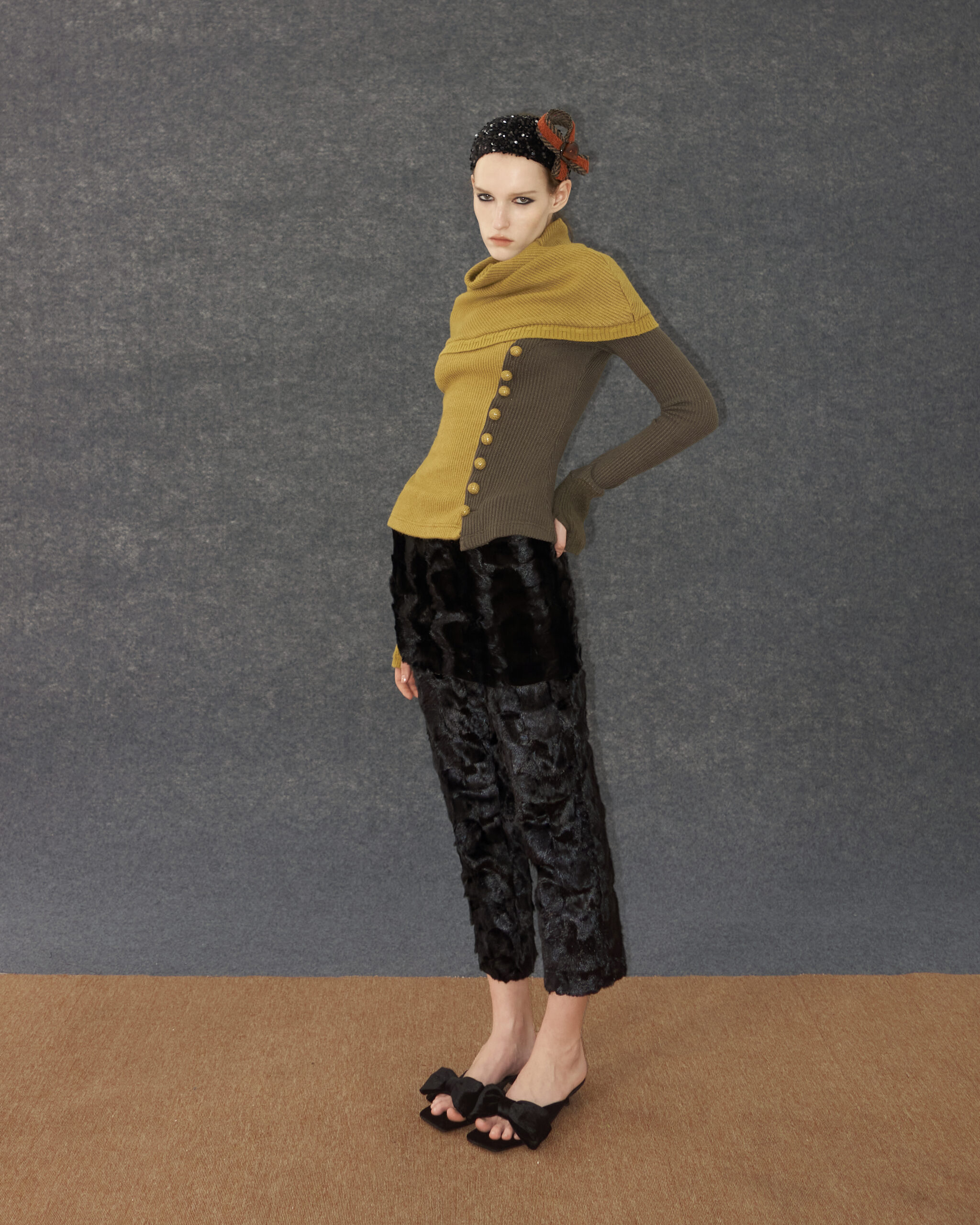 Ceris Cape Top(Ginger) - Image 6