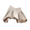 Twilla Pleated Wool Skirt