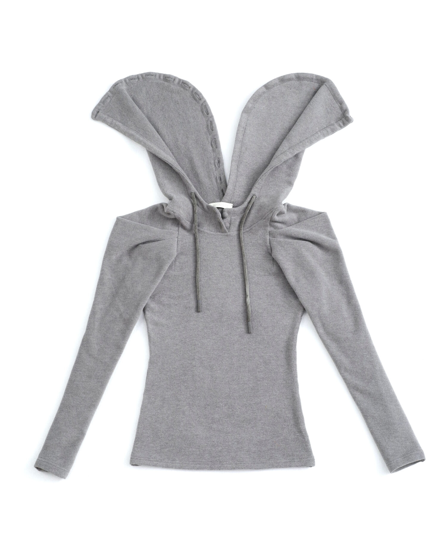 Wing Top Hoodie (Grey)