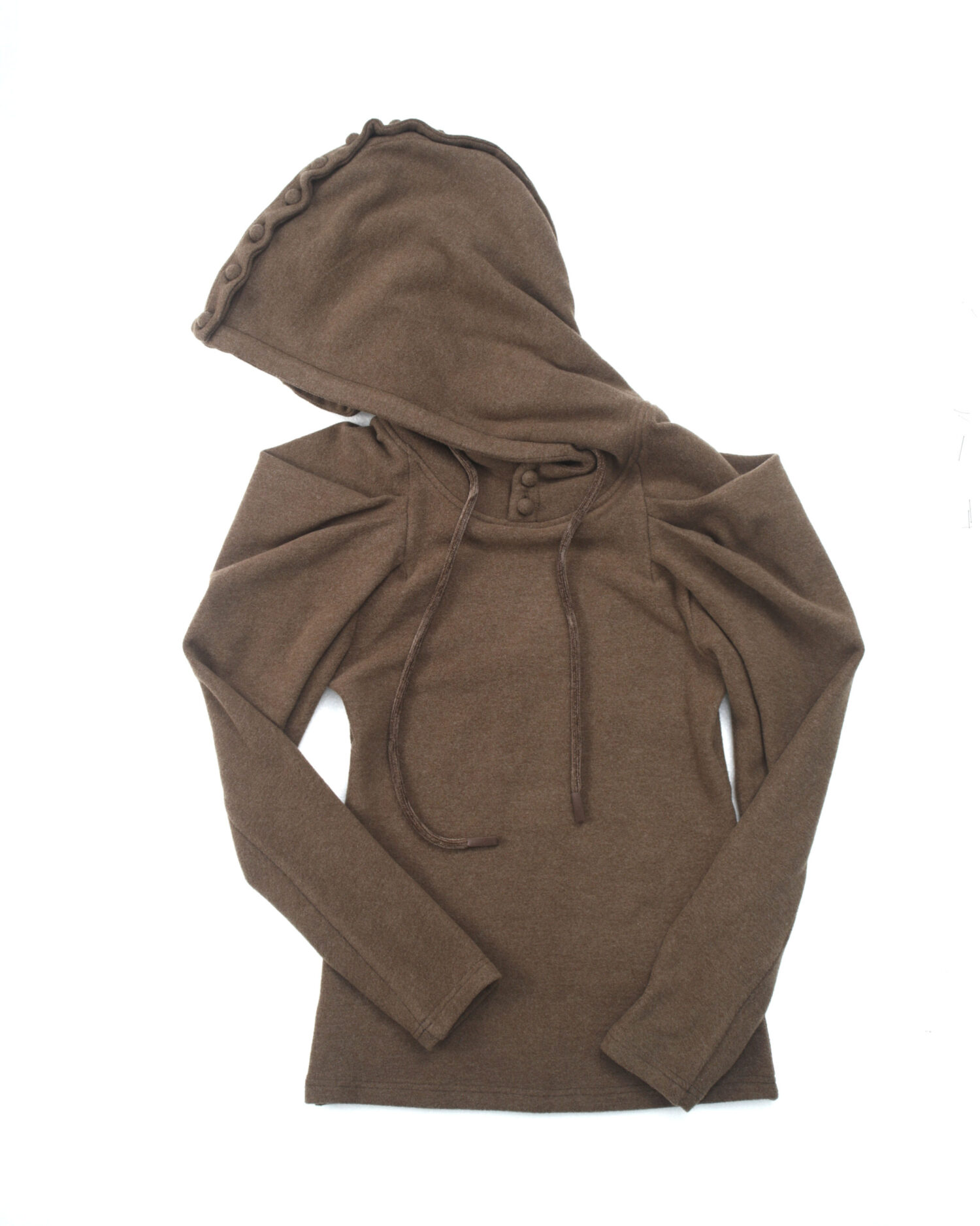 卫衣5 Wing Top Hoodie (Choco)