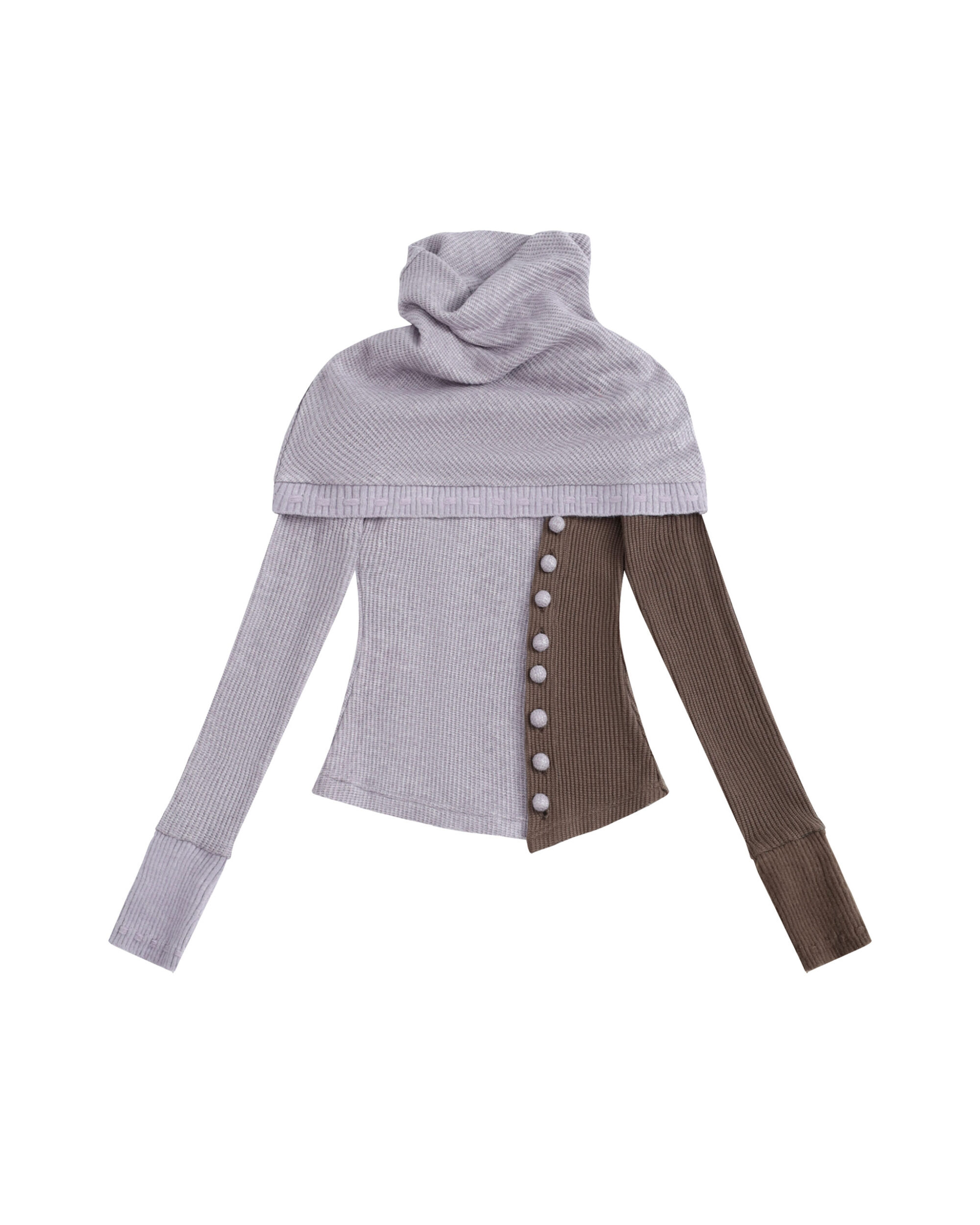 Ceris Cape Top(Lavender)