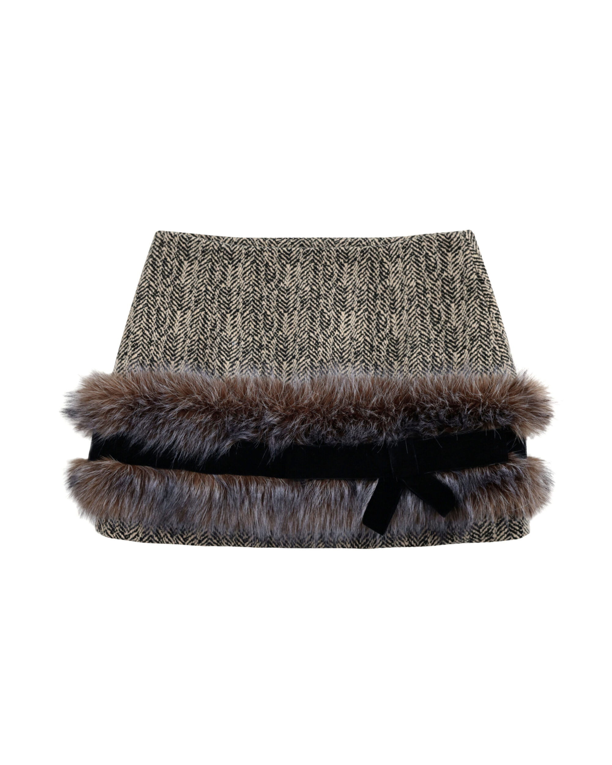 Niva Bowtie Mini Skirt