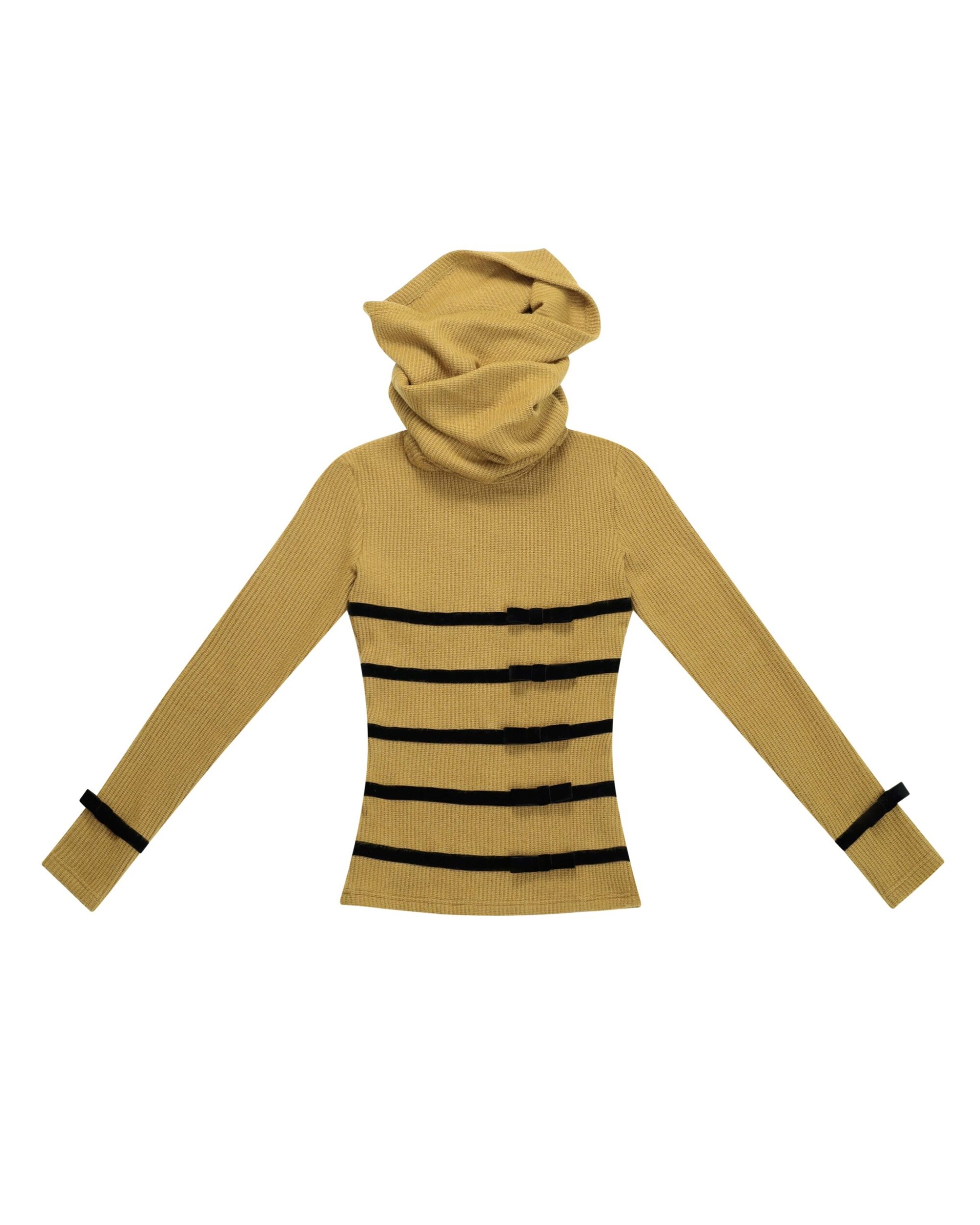 Zora Velvet Bowtie Top (Ginger)