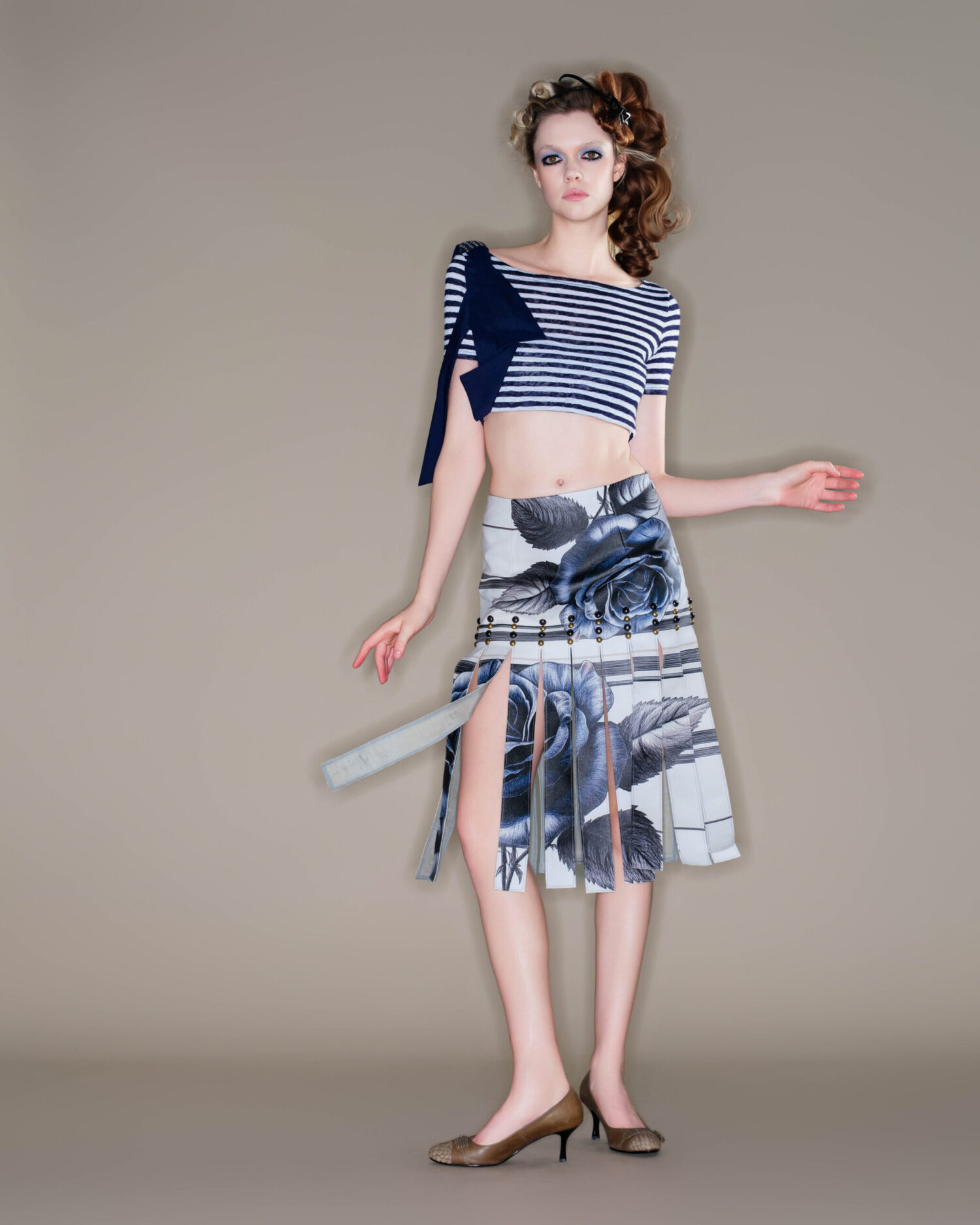 Mouré Leather Skirt