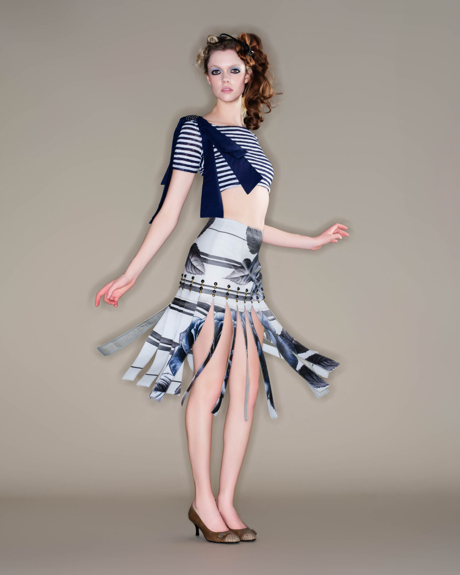 Mouré Leather Skirt