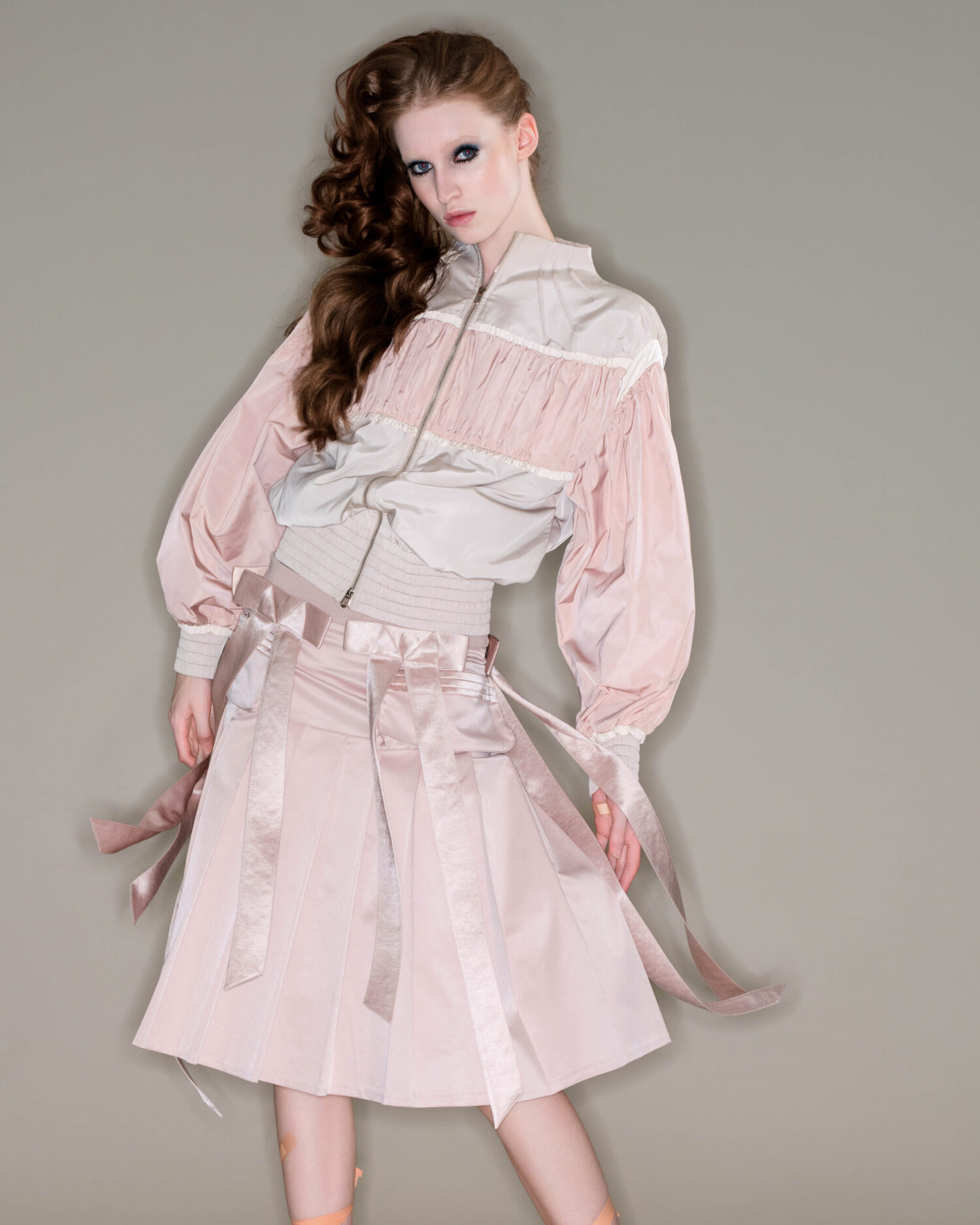Tesselle Bowtie Pleated Skirt