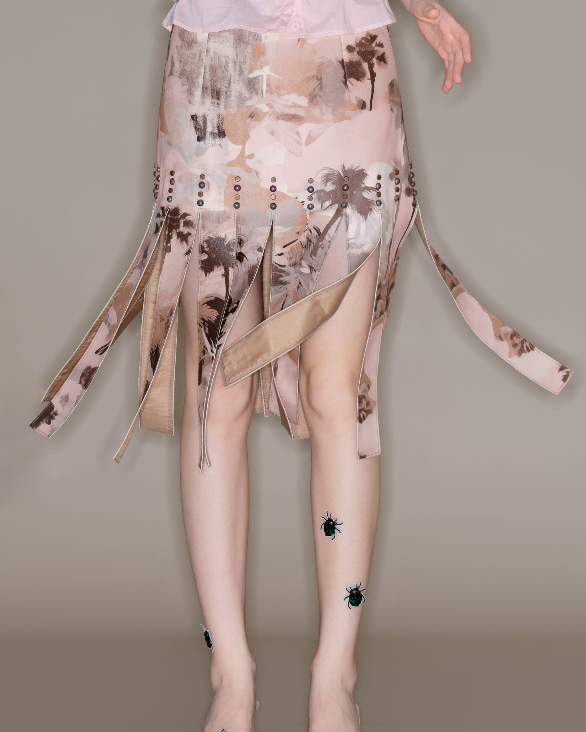 Soila Leather Skirt - Image 5