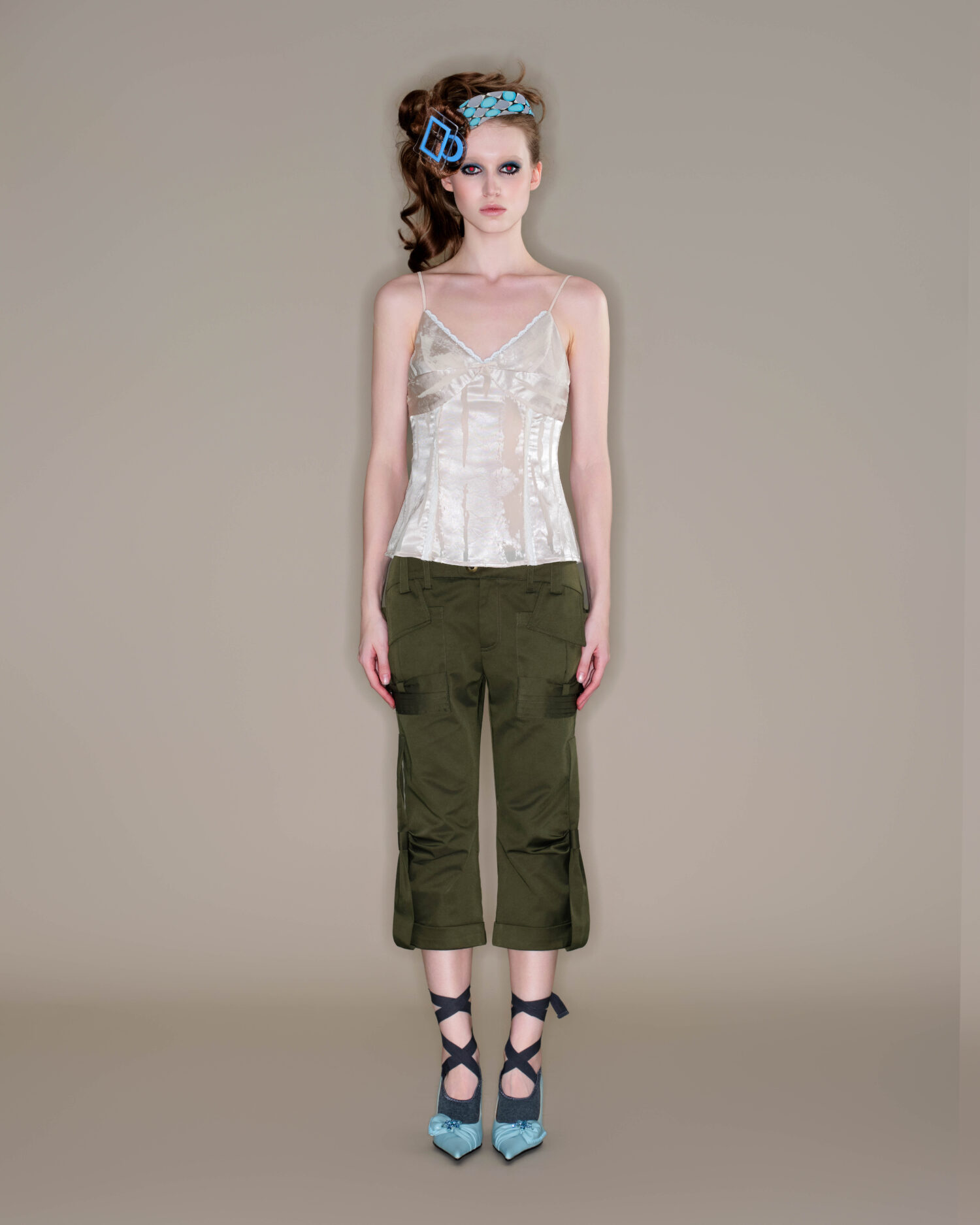 Sofie Cargo Pants(Olive)