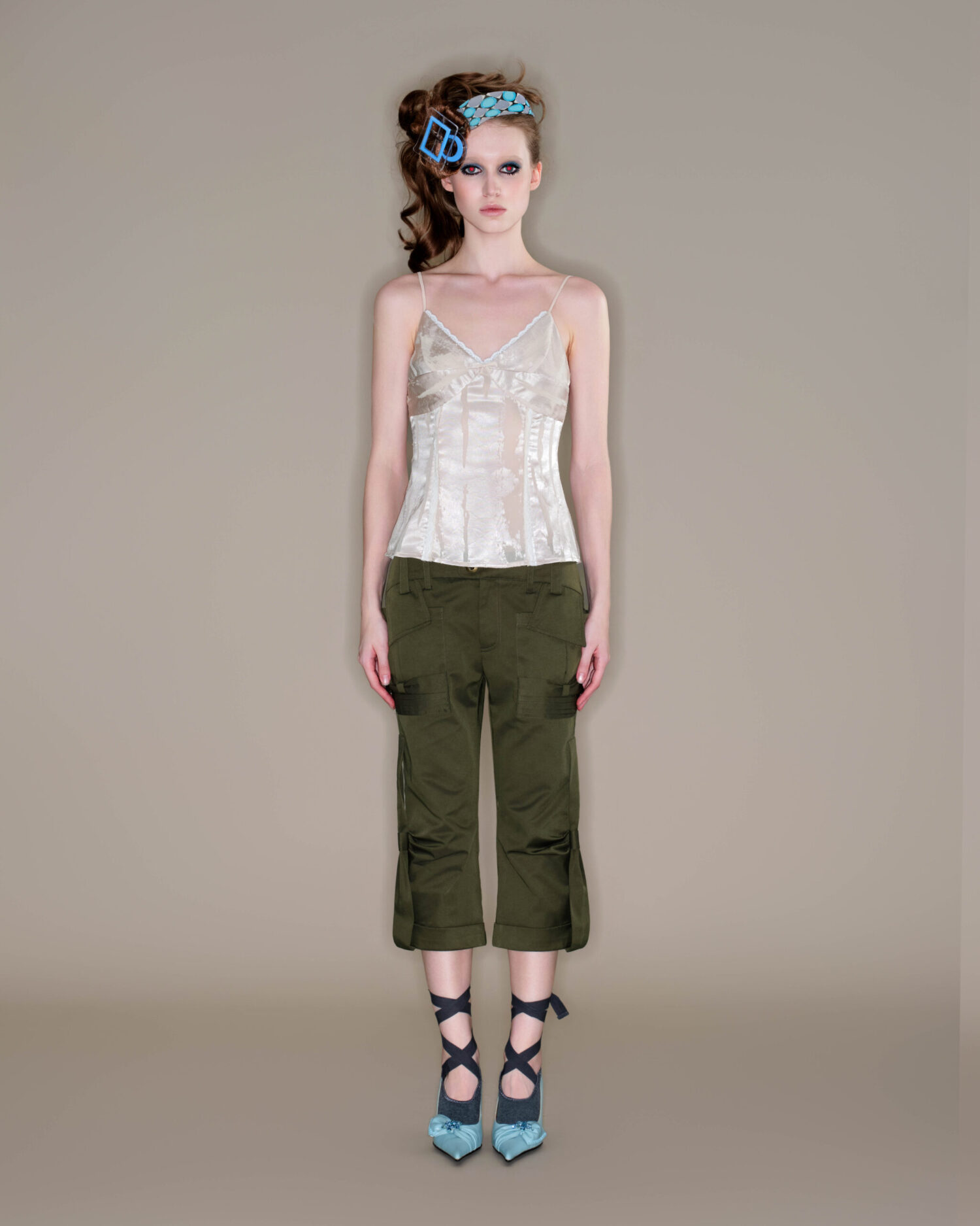 Sofie Cargo Pants (Olive)
