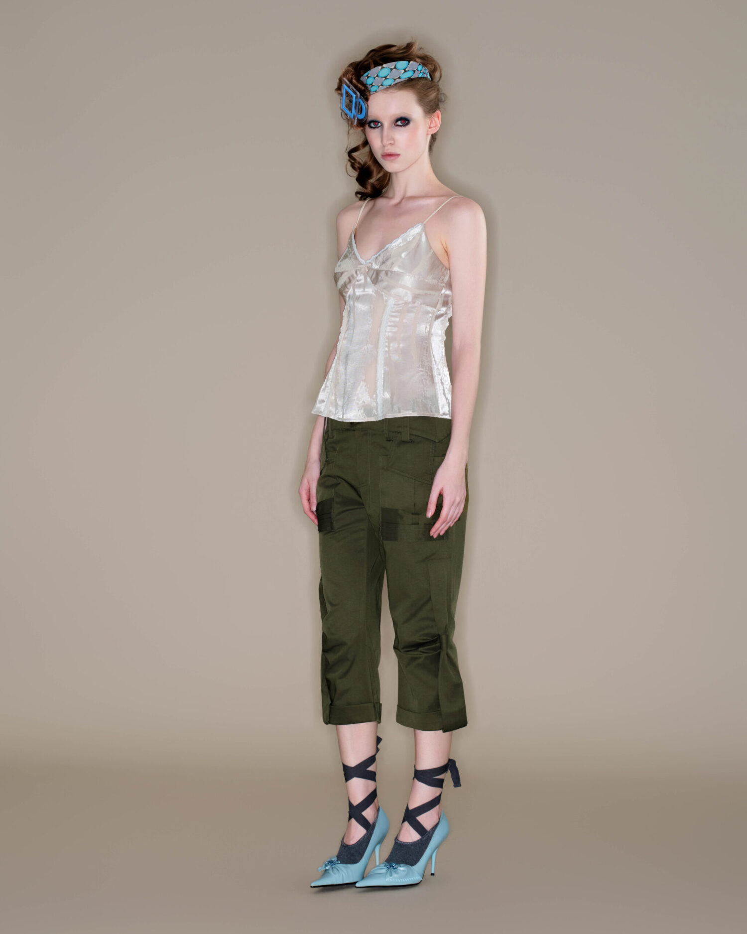 Sofie Cargo Pants (Olive)