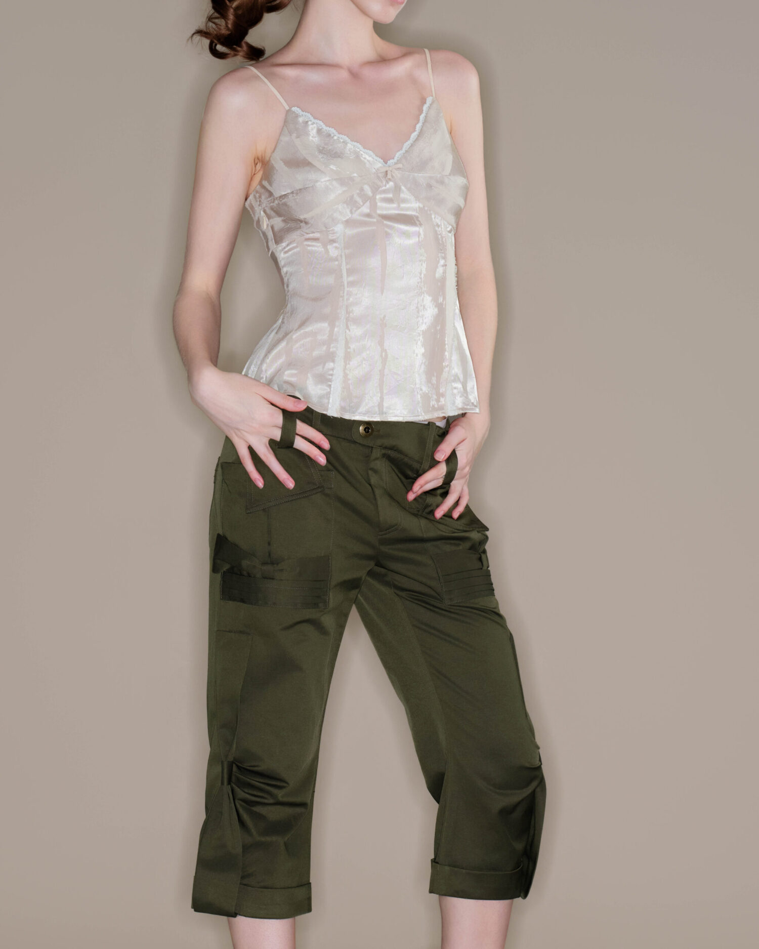 Tease Cami (Beige)