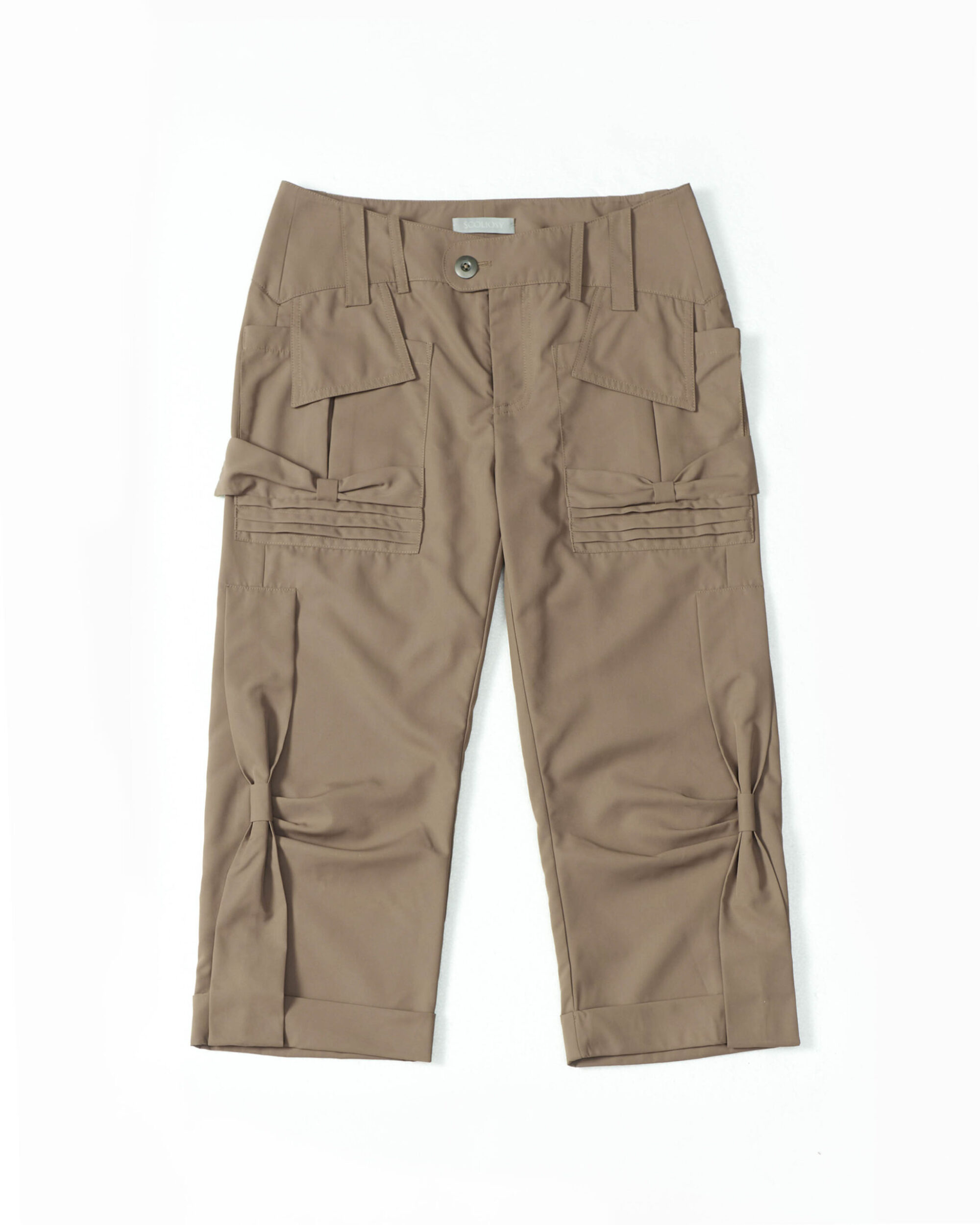 Sofie Cargo Pants（Brown)