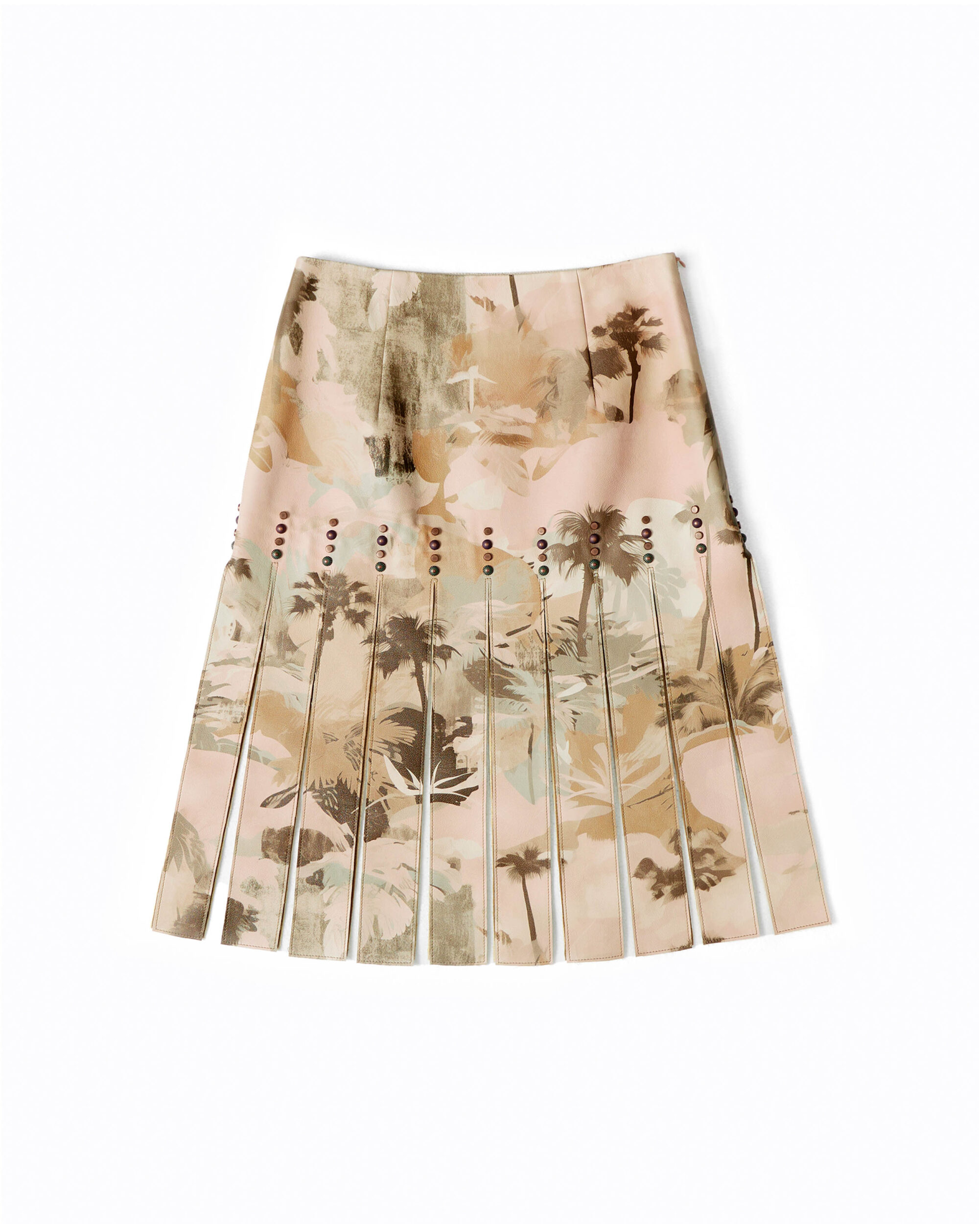 Soila Leather Skirt