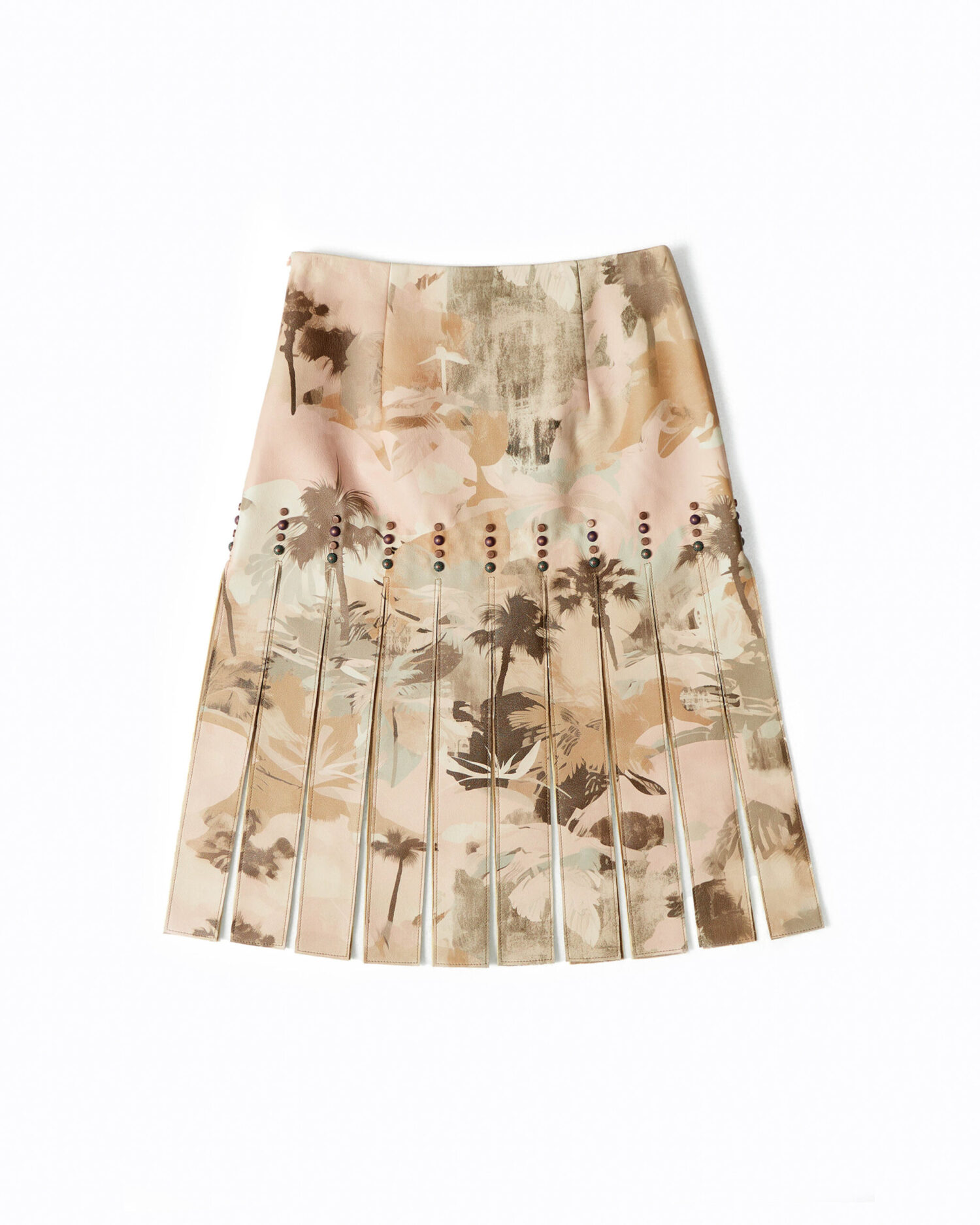 Soila Leather Skirt