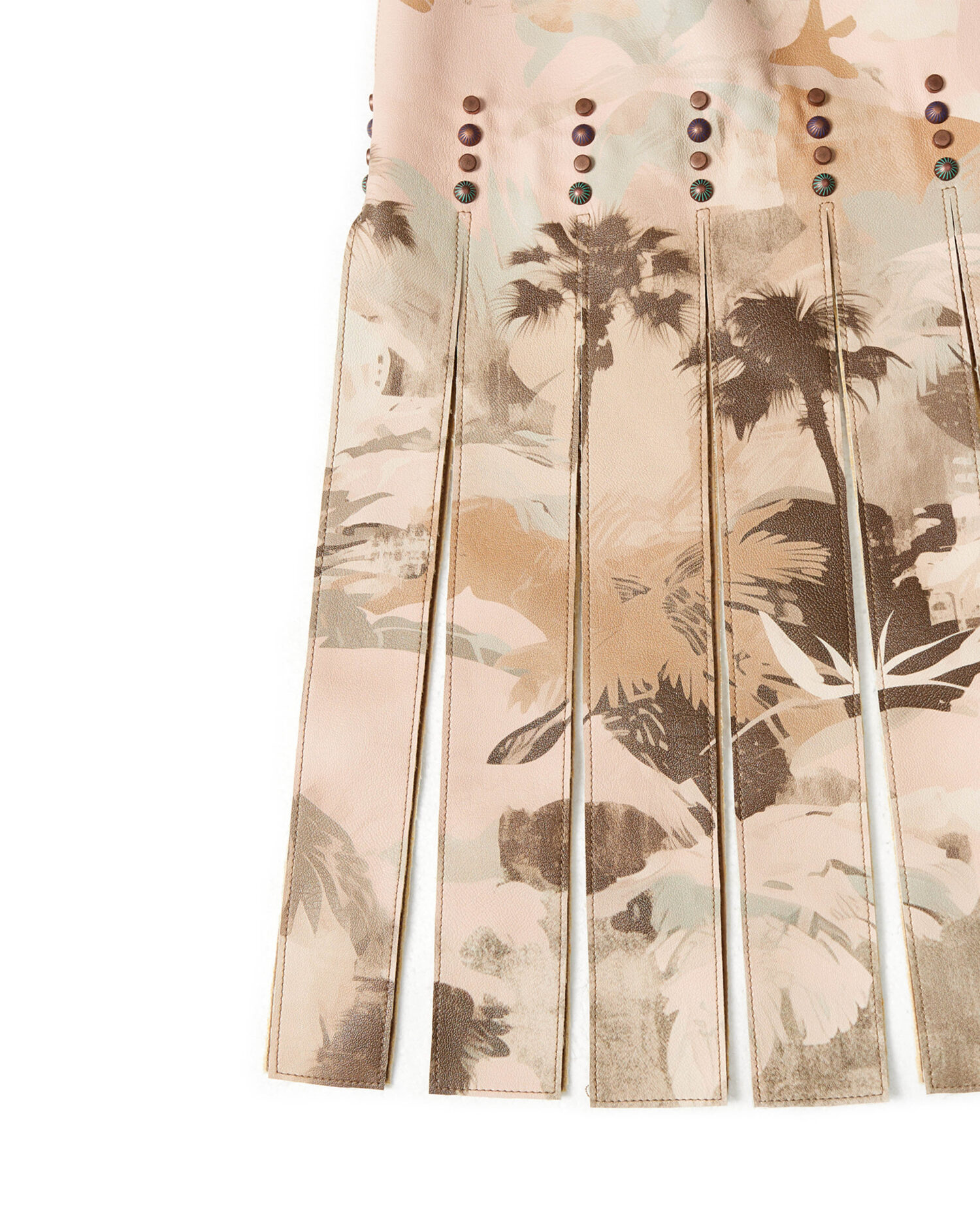 Soila Leather Skirt