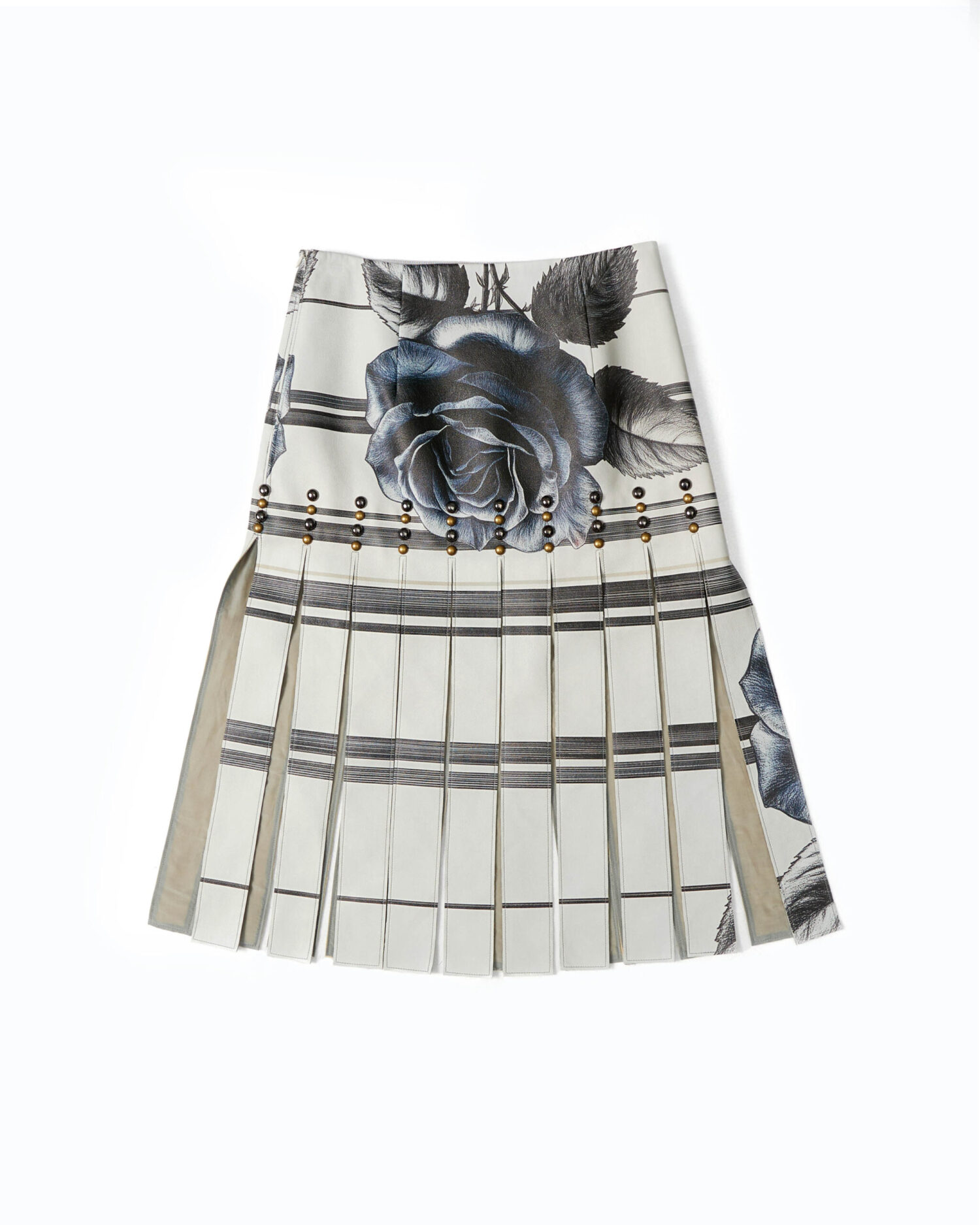 Mouré Leather Skirt