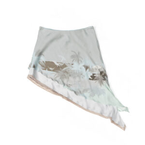 Isle Printed Silk Skirt