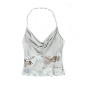 Isle Printed Silk Halter