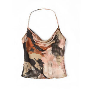 Carvse Printed Silk Skirt