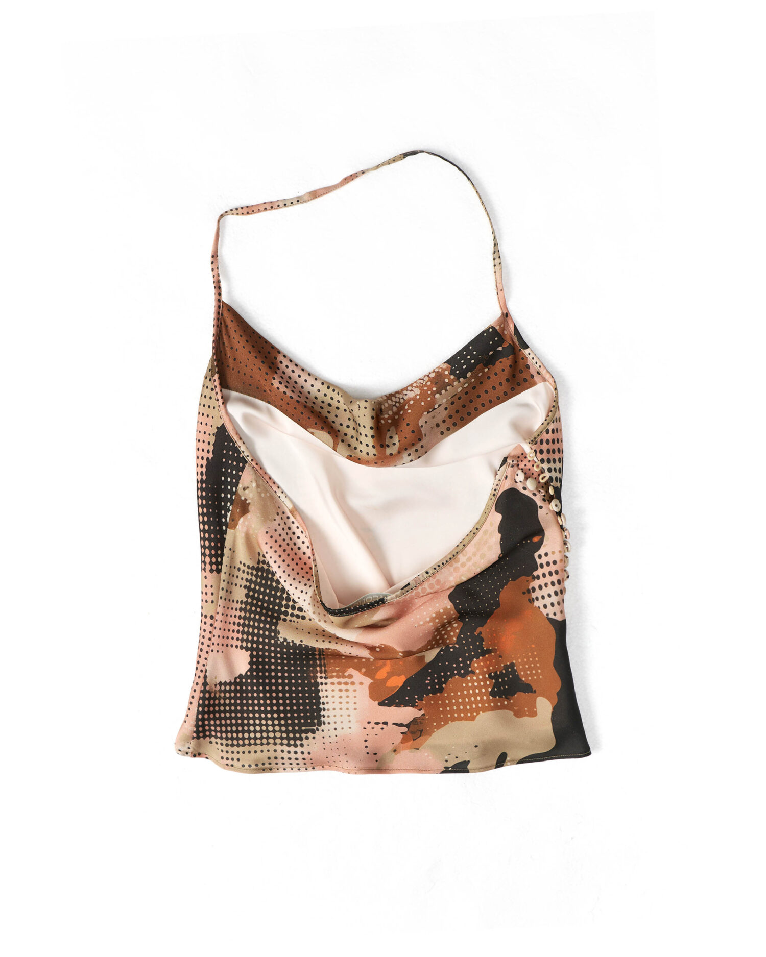 Carvse Printed Silk Halter