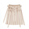 Tesselle Bowtie Pleated Skirt