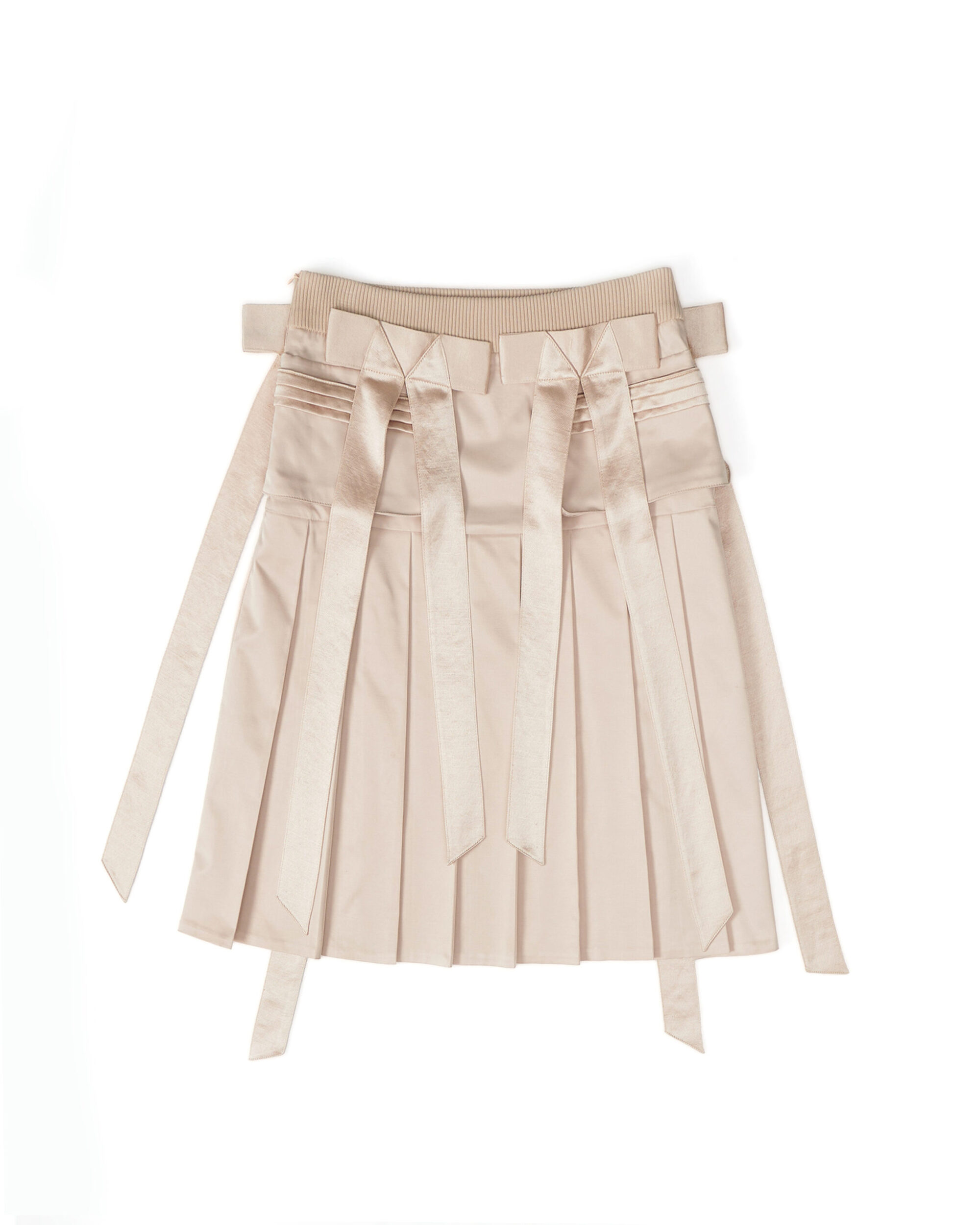 Tesselle Bowtie Pleated Skirt