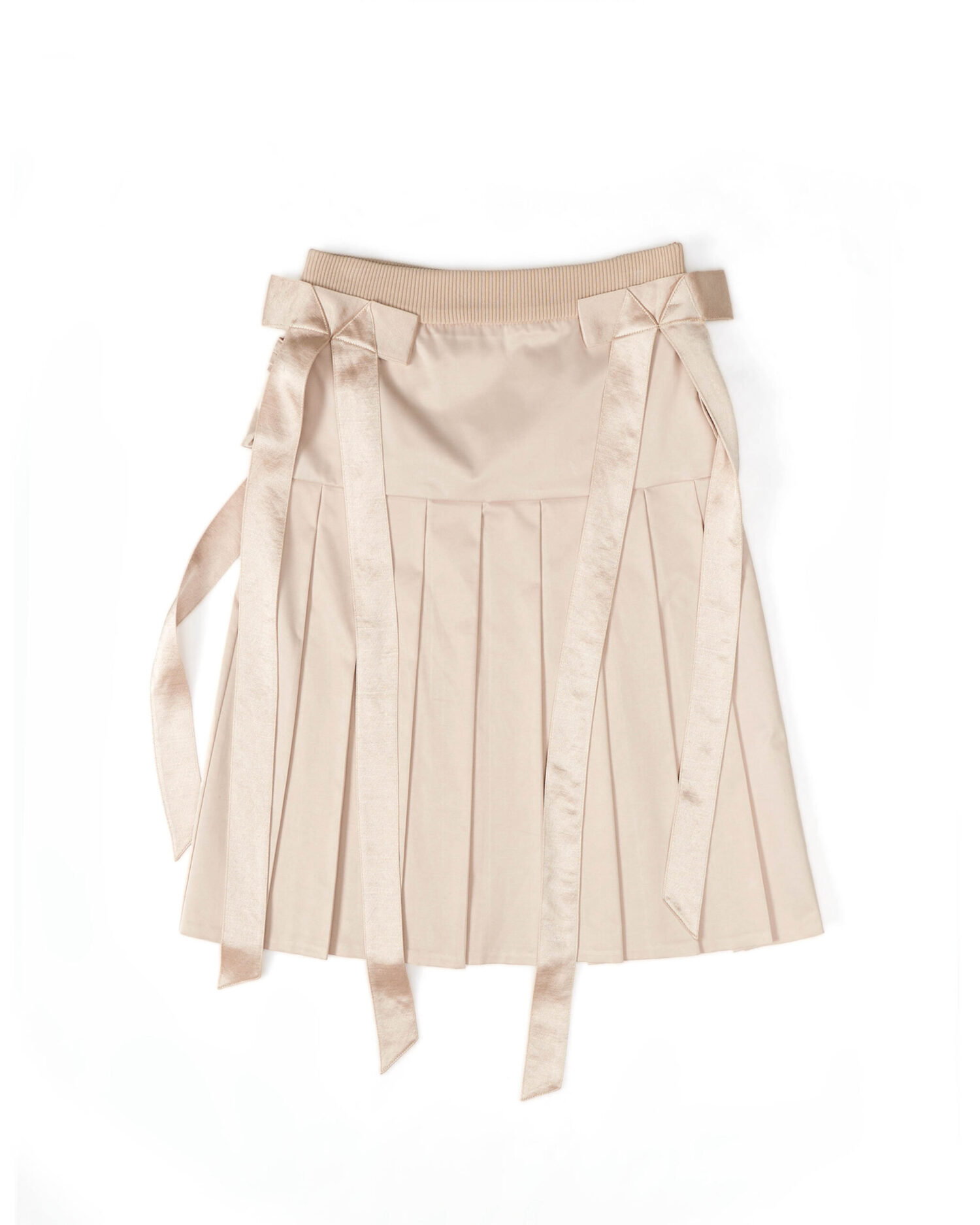 Tesselle Bowtie Pleated Skirt