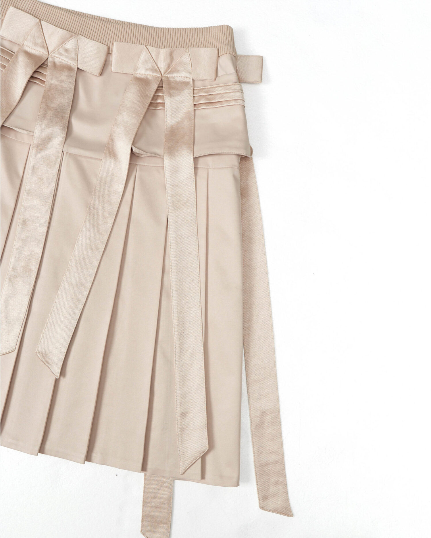 Tesselle Bowtie Pleated Skirt