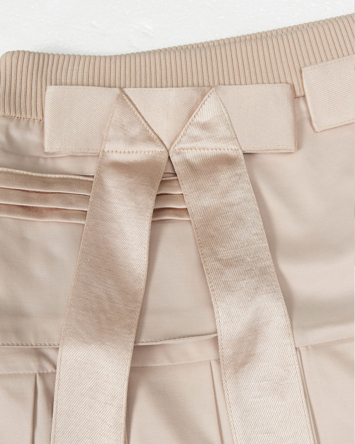 蝴蝶结醋酸百褶裙-06 Tesselle Bowtie Pleated Skirt
