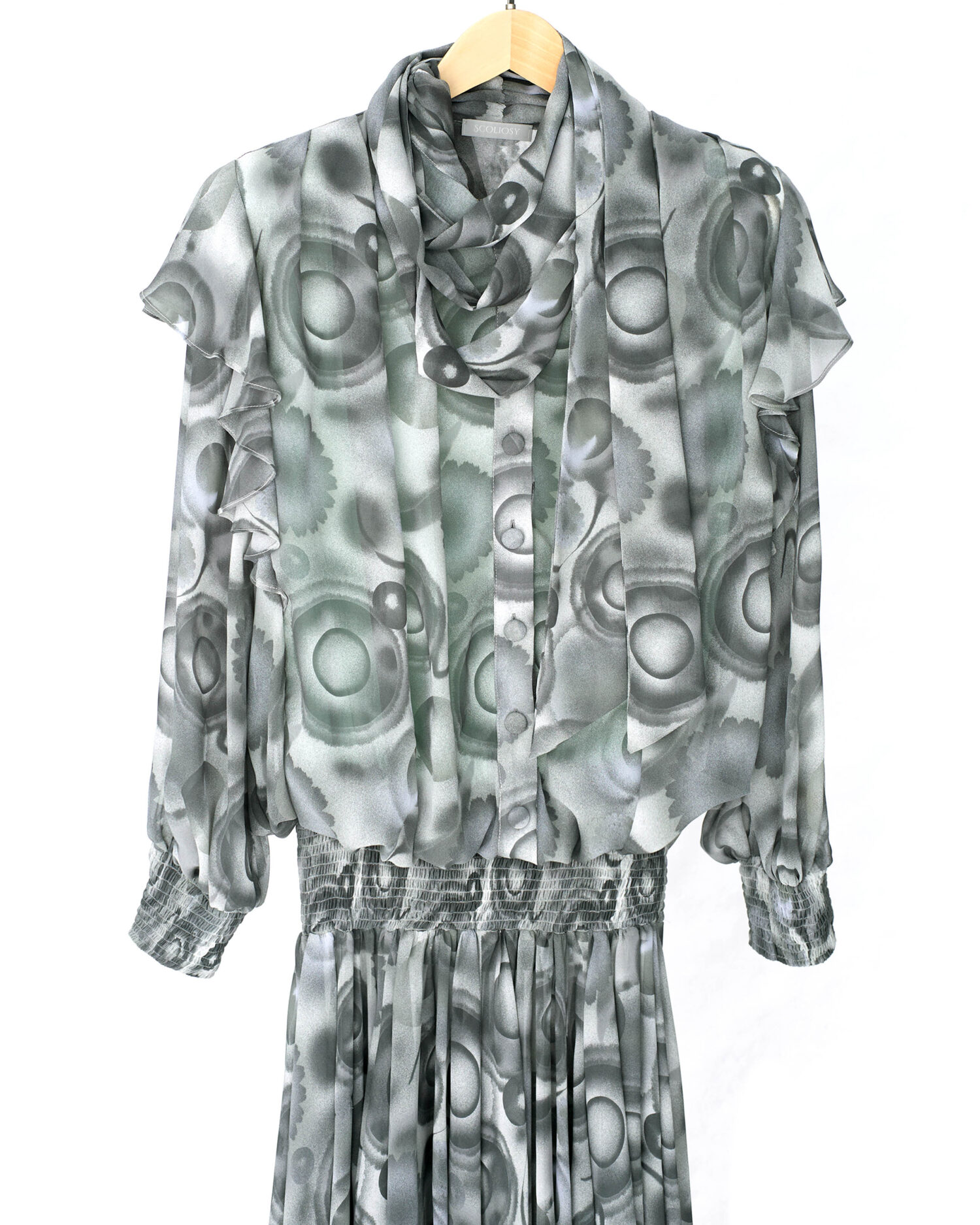 连衣裙-10 Mirage Blouse Dress