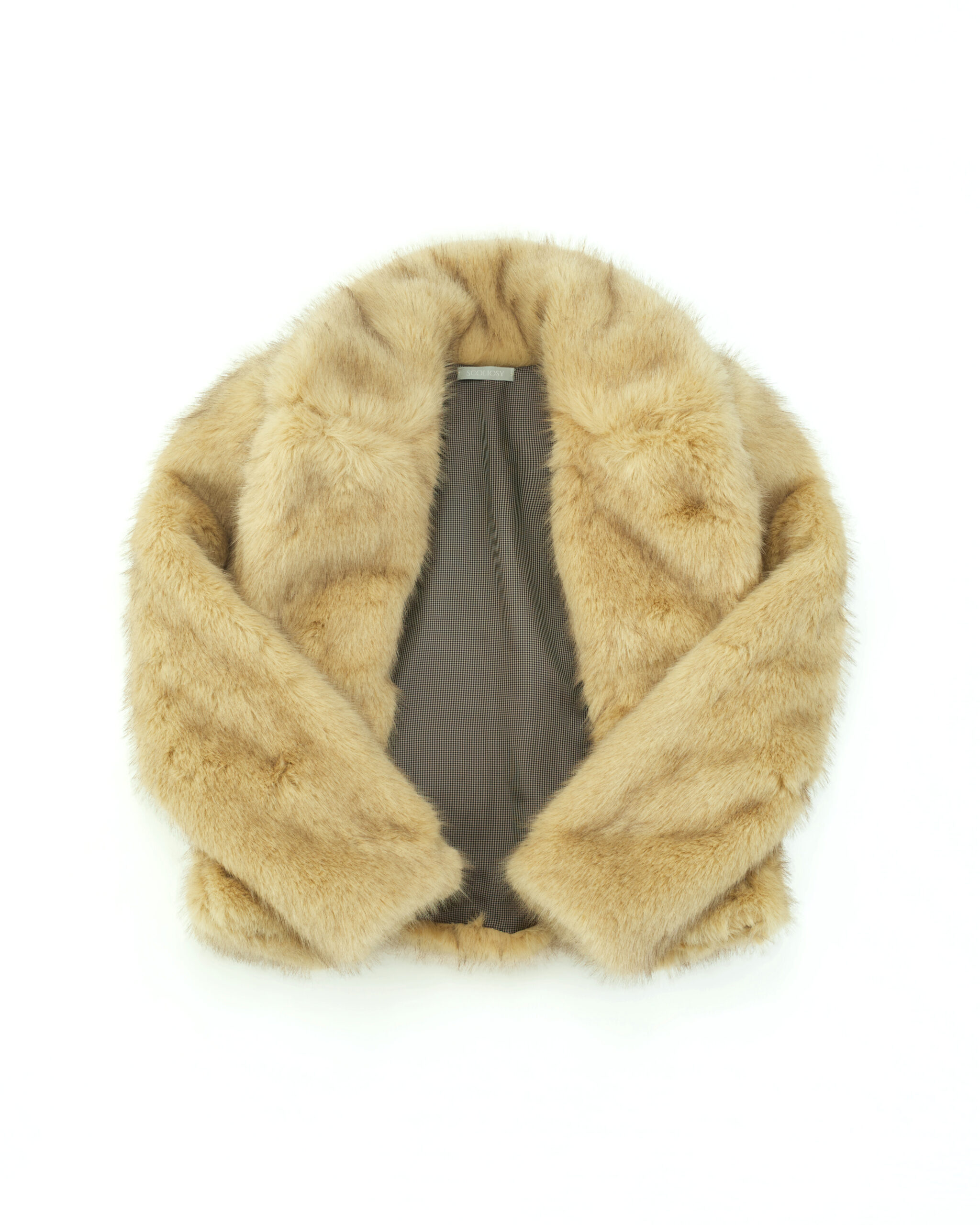 Caro Fur Jacket (yellow) - Image 11