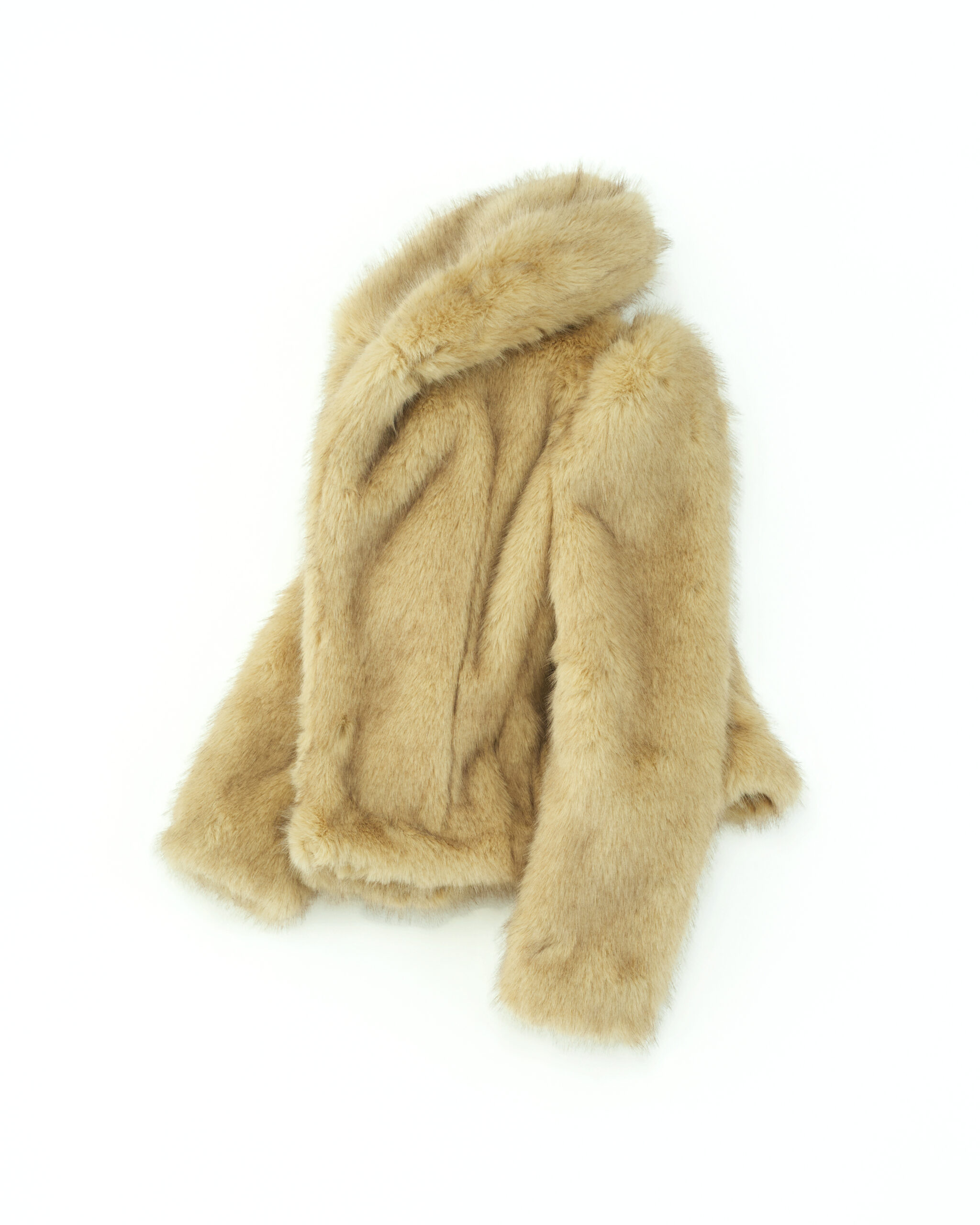Caro Fur Jacket (yellow) - Image 9