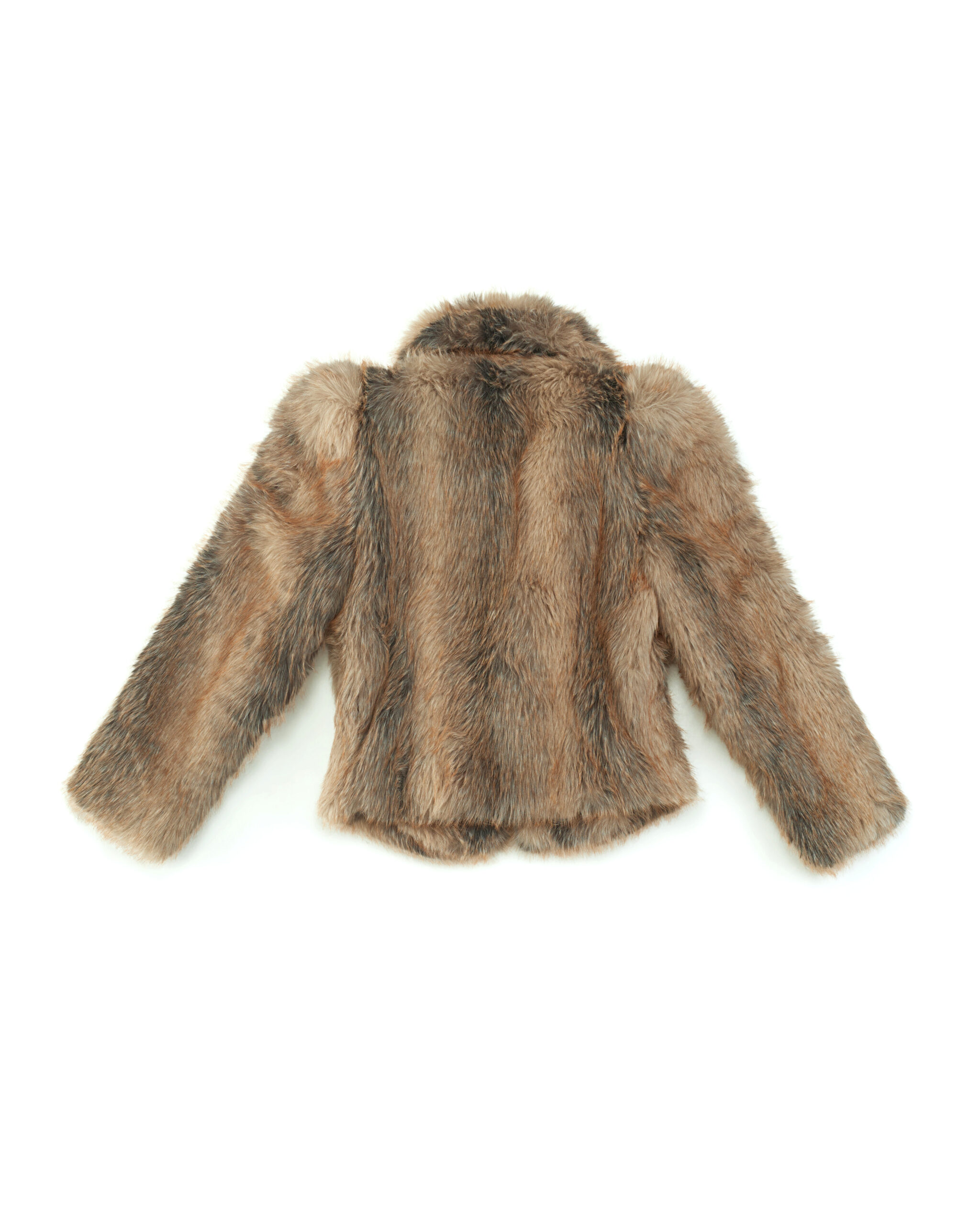 Caro Fur Jacket (brown) - Image 9