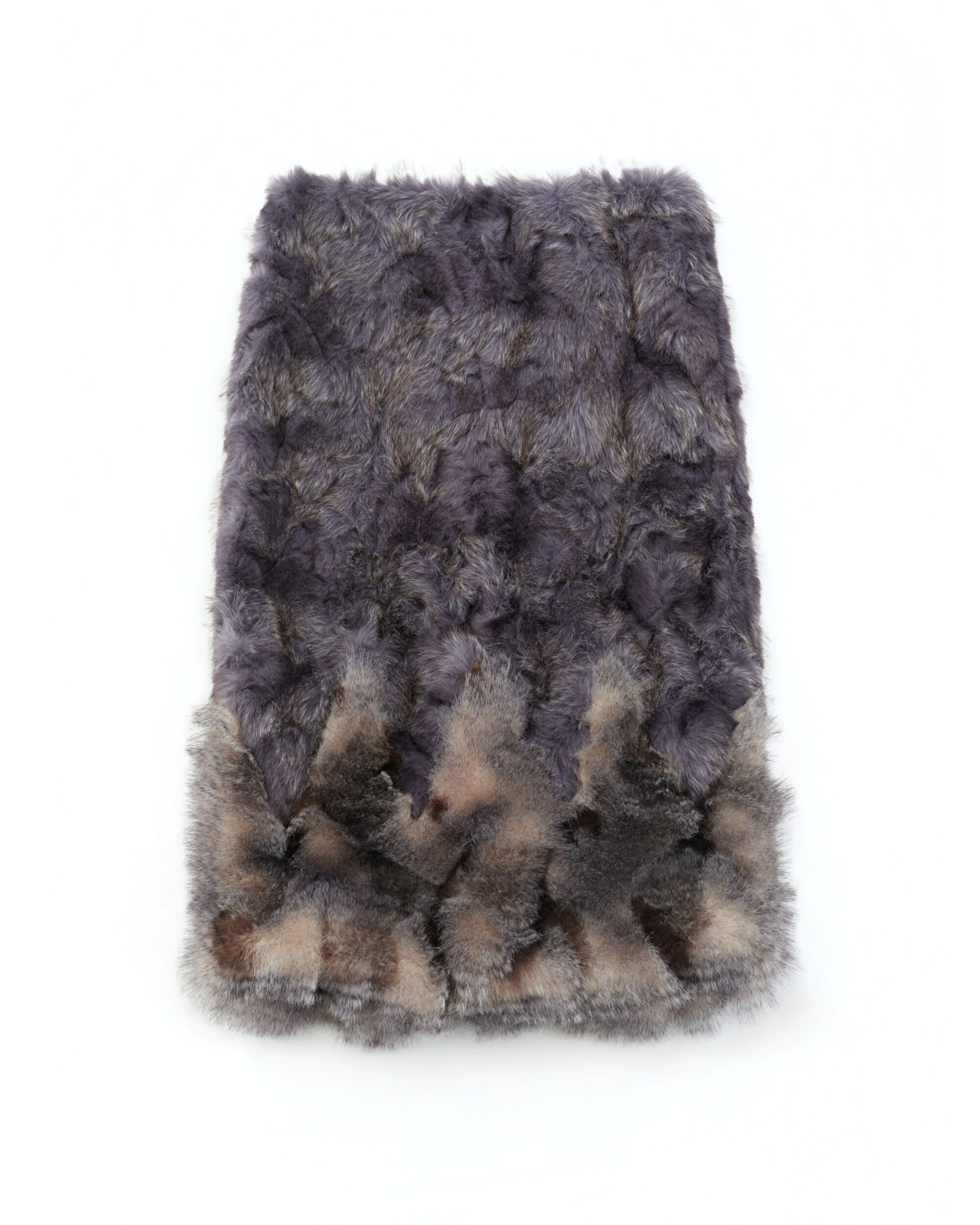 Hazzy Midi Fur Skirt