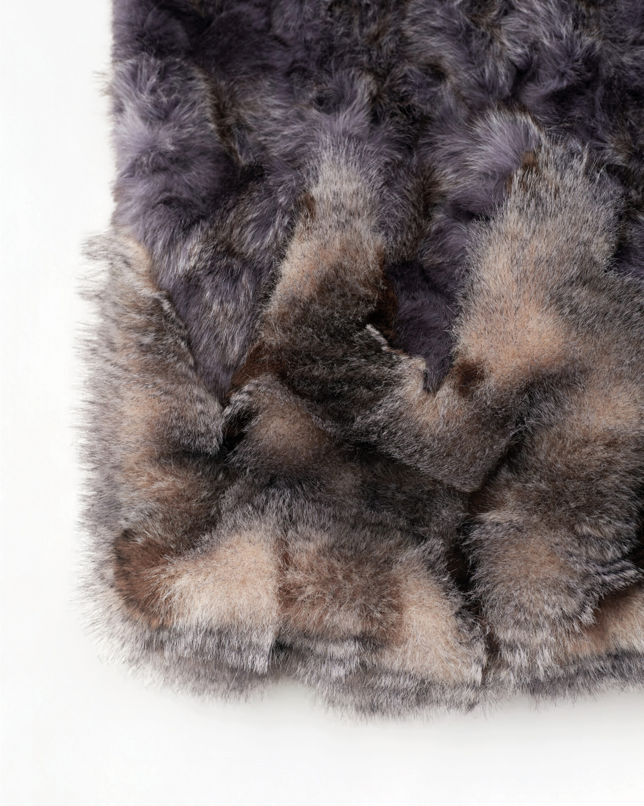 Hazzy Midi Fur Skirt - Image 10