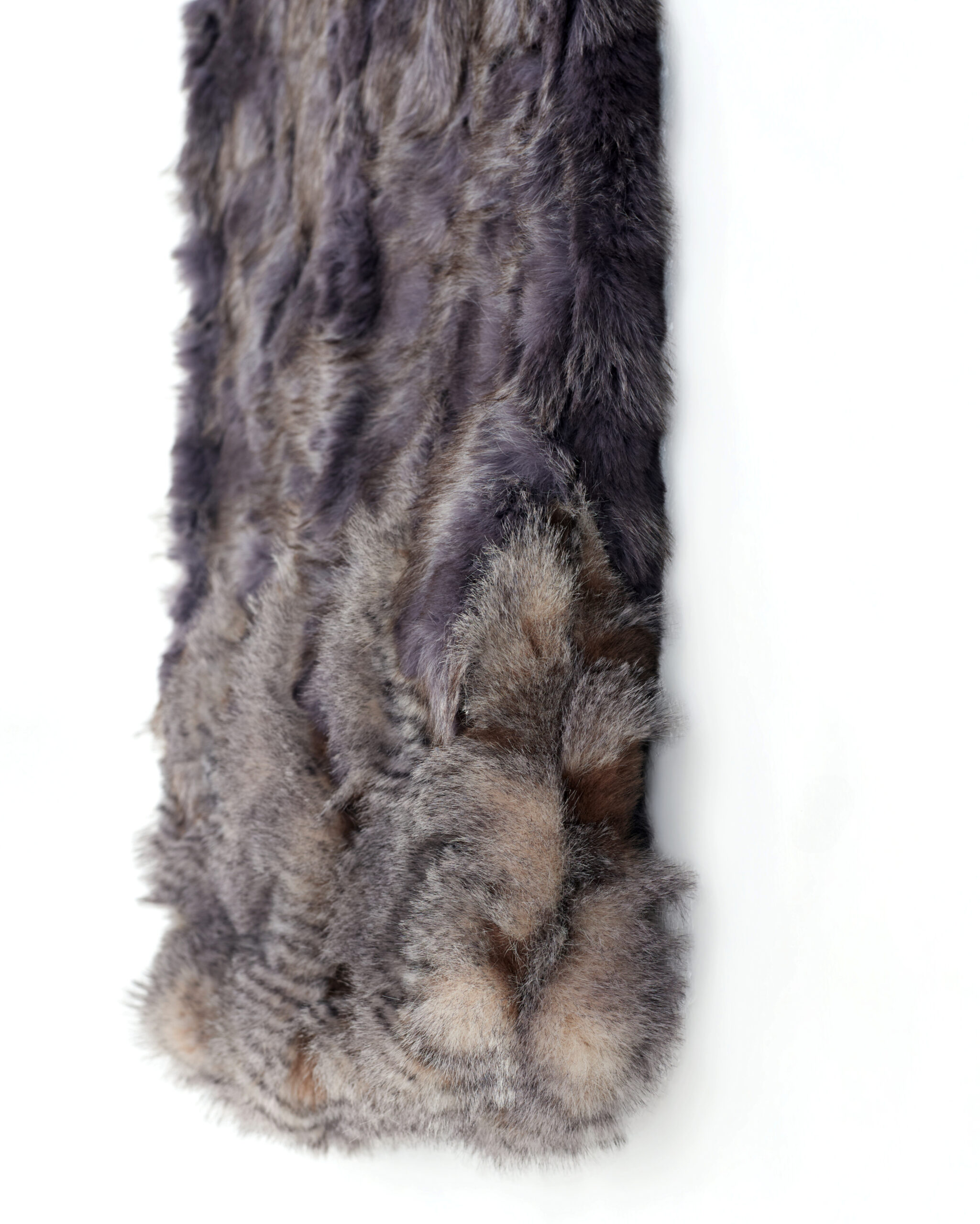 Hazzy Midi Fur Skirt - Image 9