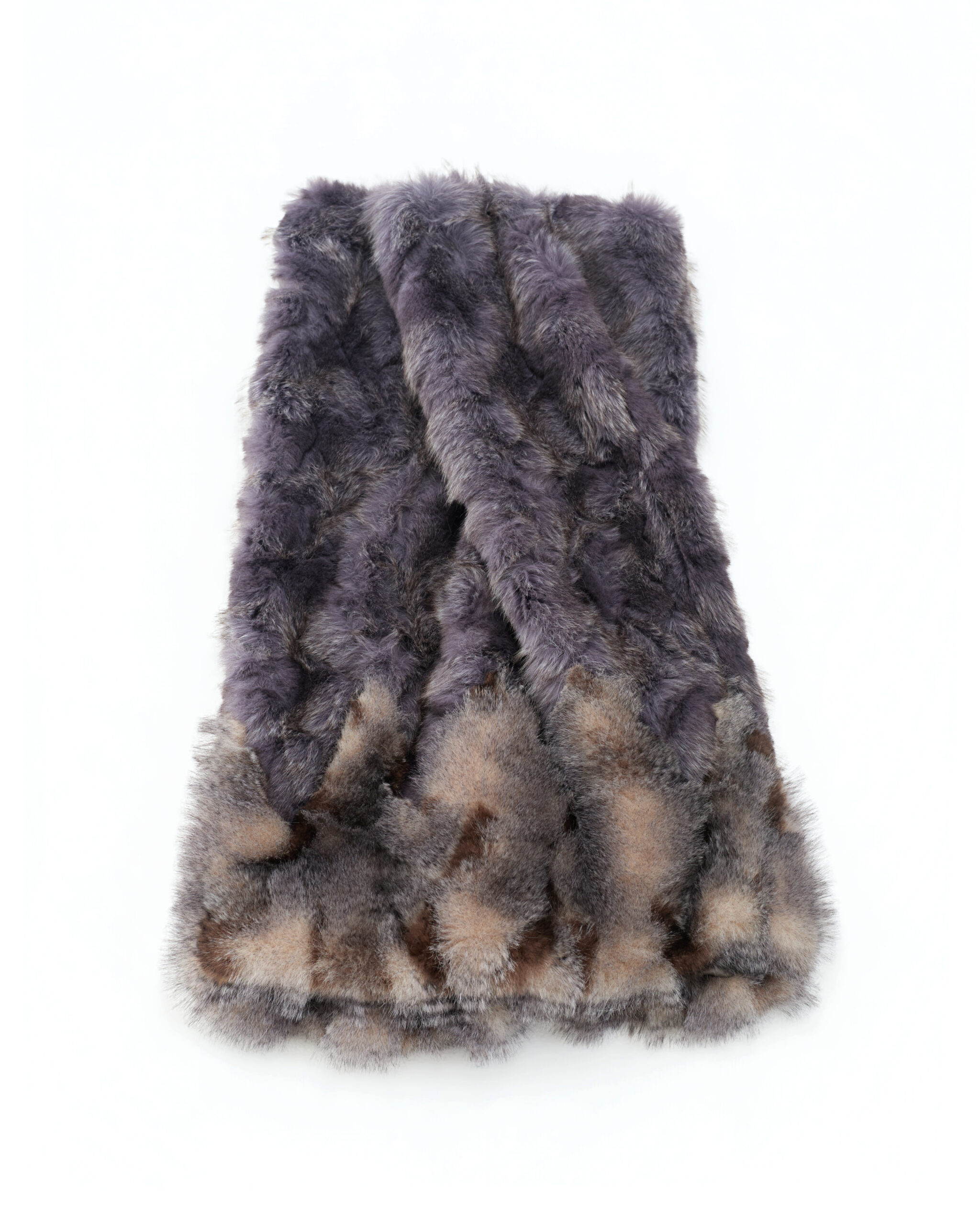 Hazzy Midi Fur Skirt - Image 7
