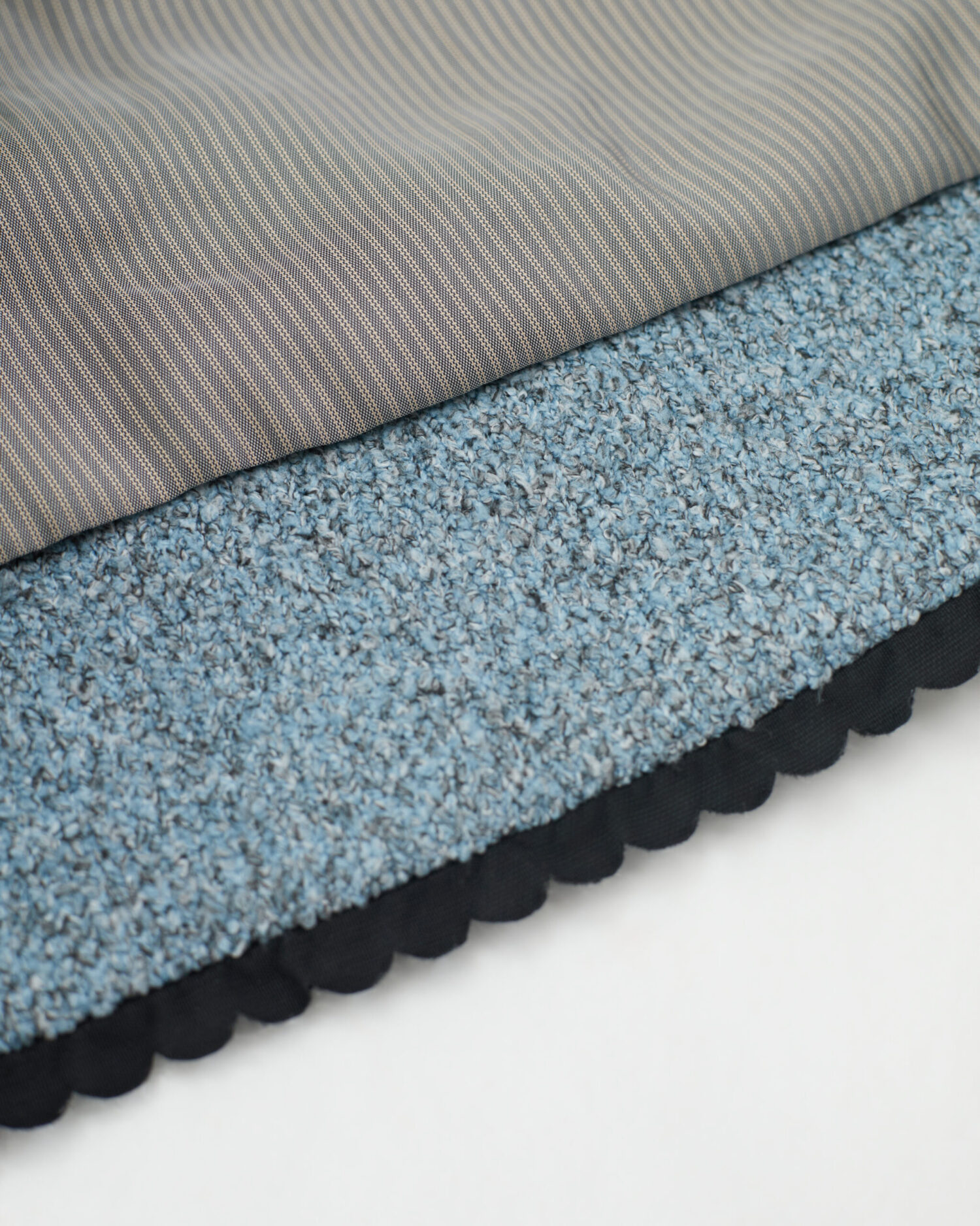 Etta Velvet Bowtie Skirt (blk+blue)