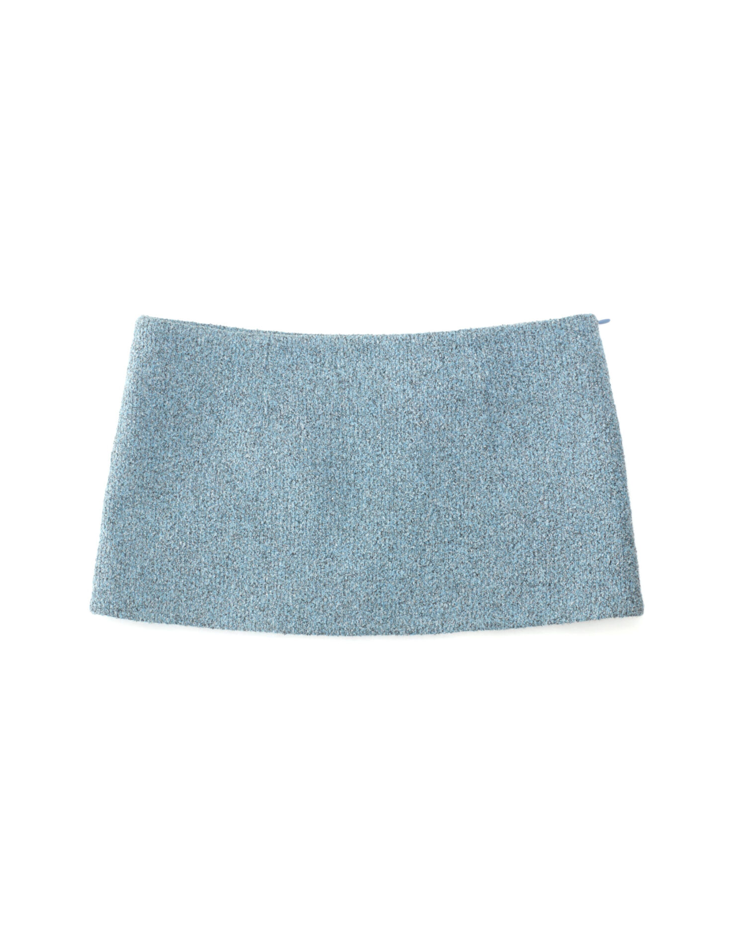 Etta Velvet Bowtie Mini Skirt (blk+blue)