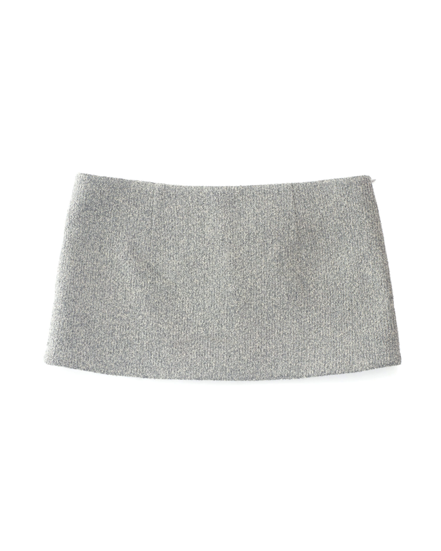 Etta Velvet Bowtie Mini Skirt (grey)