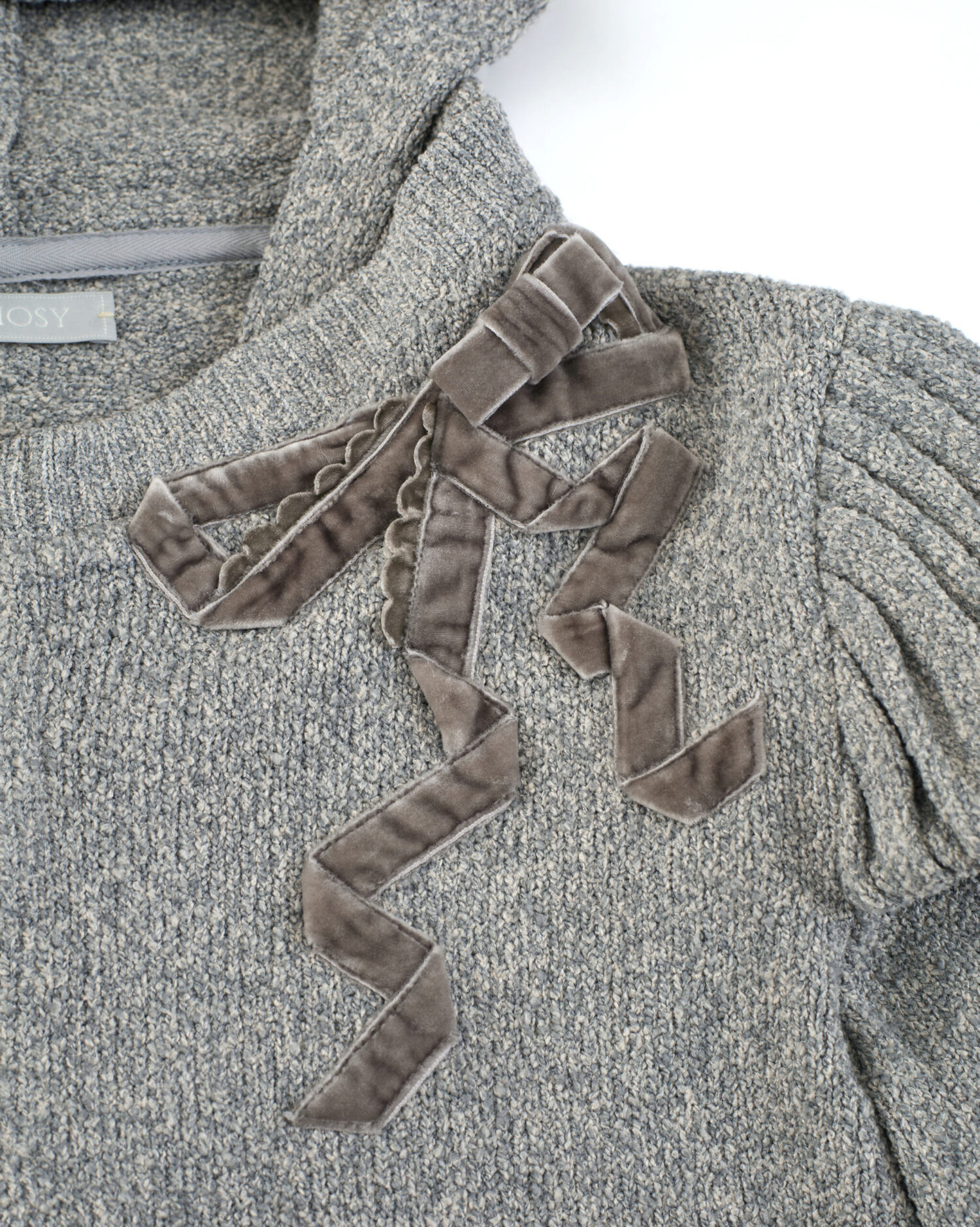 Etta Zipped Up Hoodie (Grey)