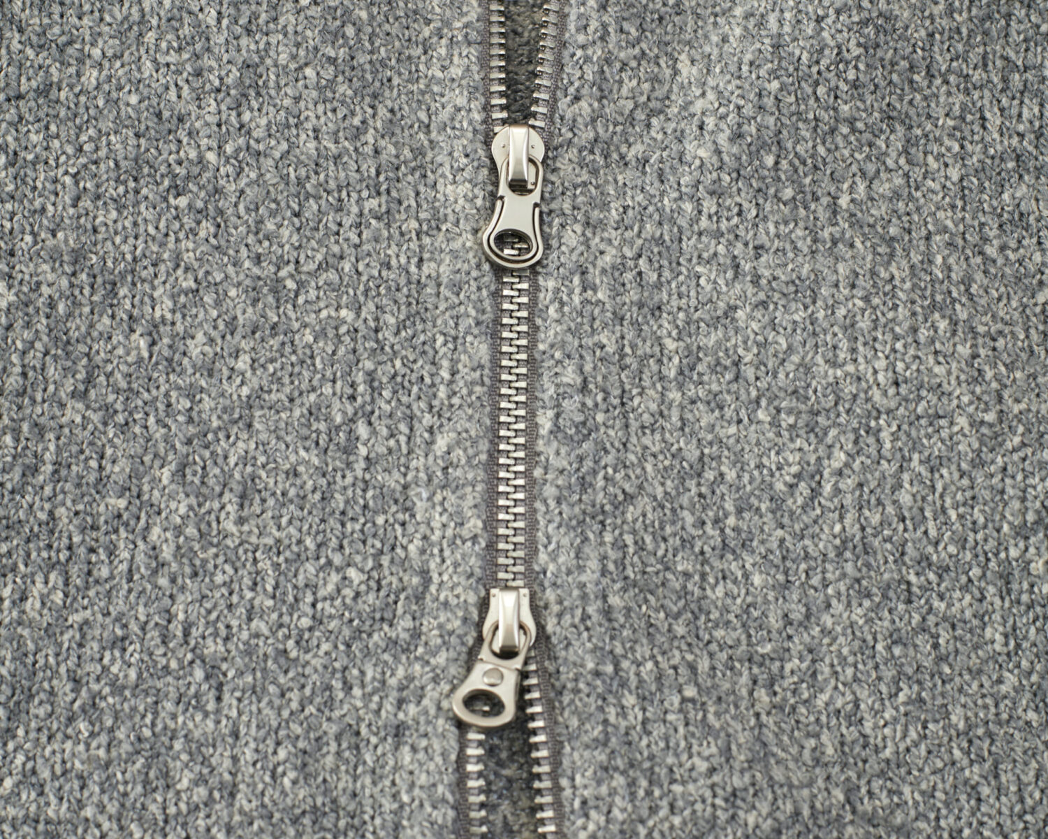 Etta Zipped Up Hoodie (Grey)