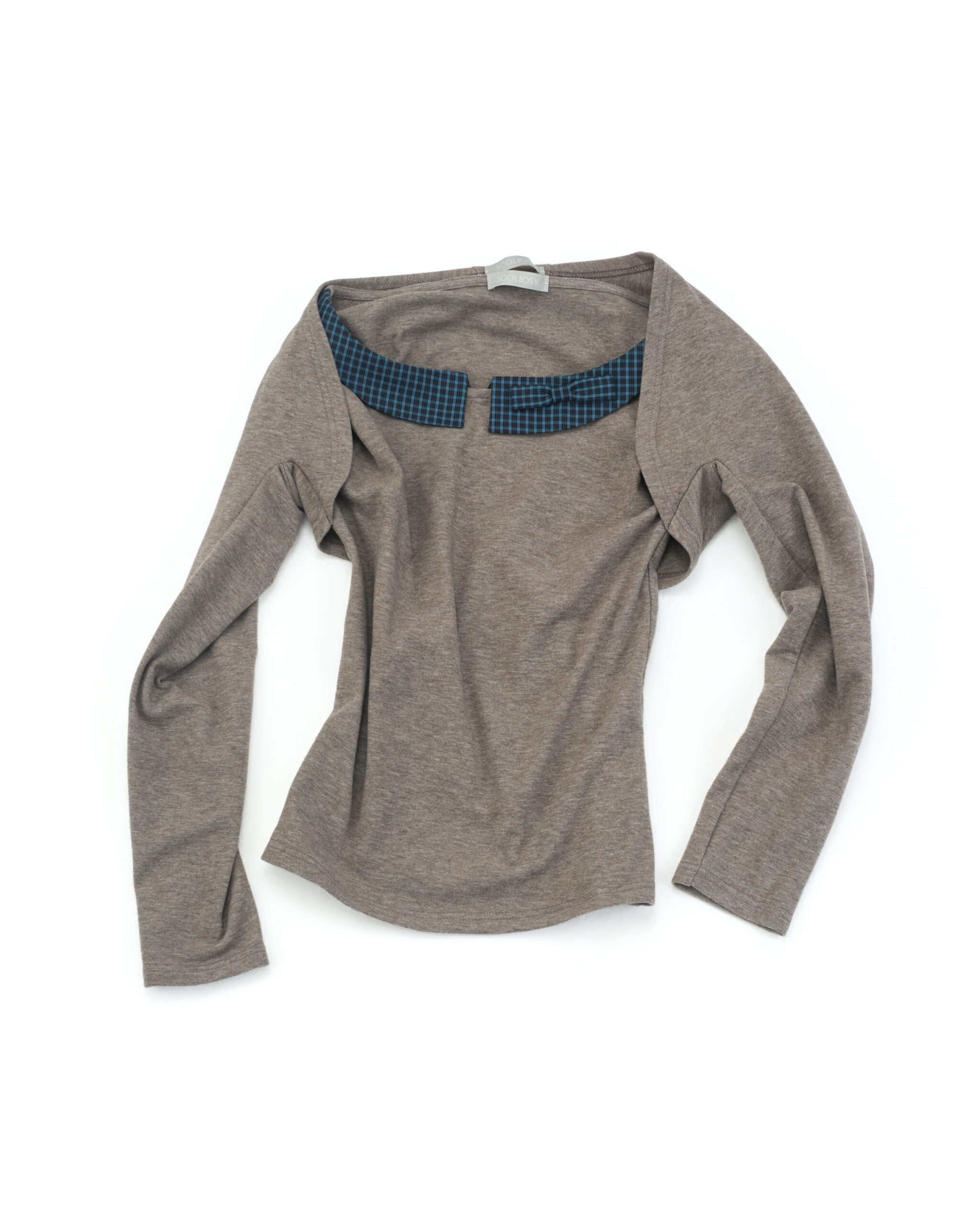 Ira Two piece Top (blue plaid) - Image 6