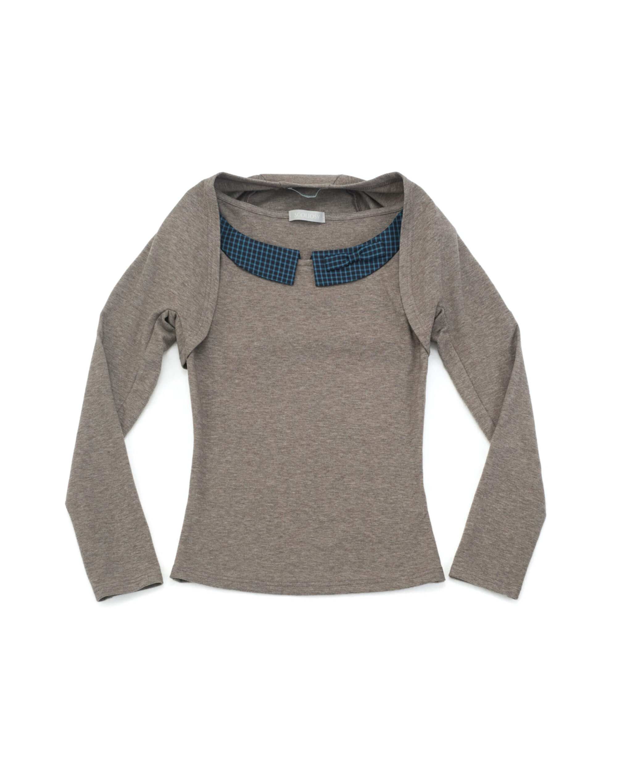 Ira Two piece Top (blue plaid)